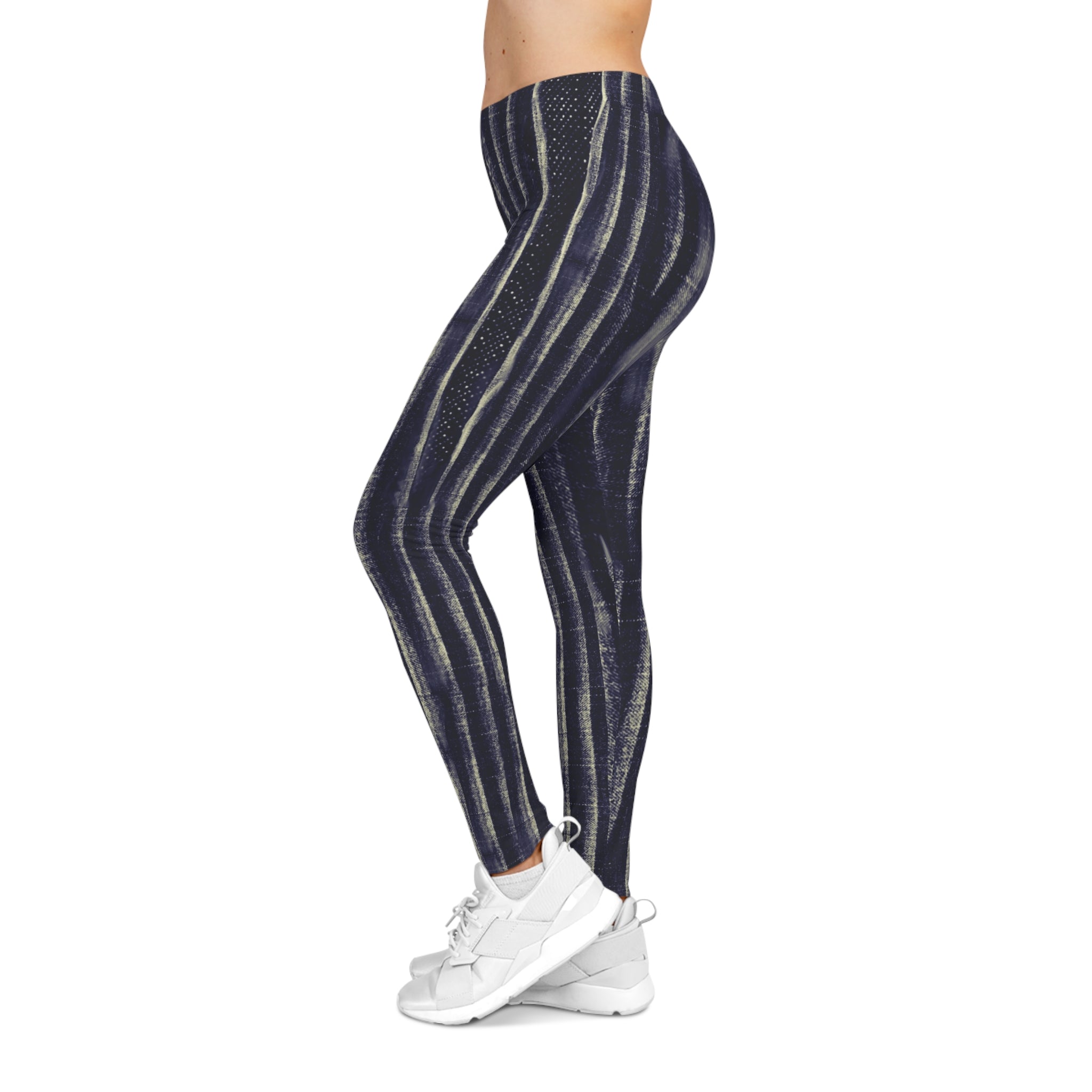Blue tie dye jeans pattern,Women&