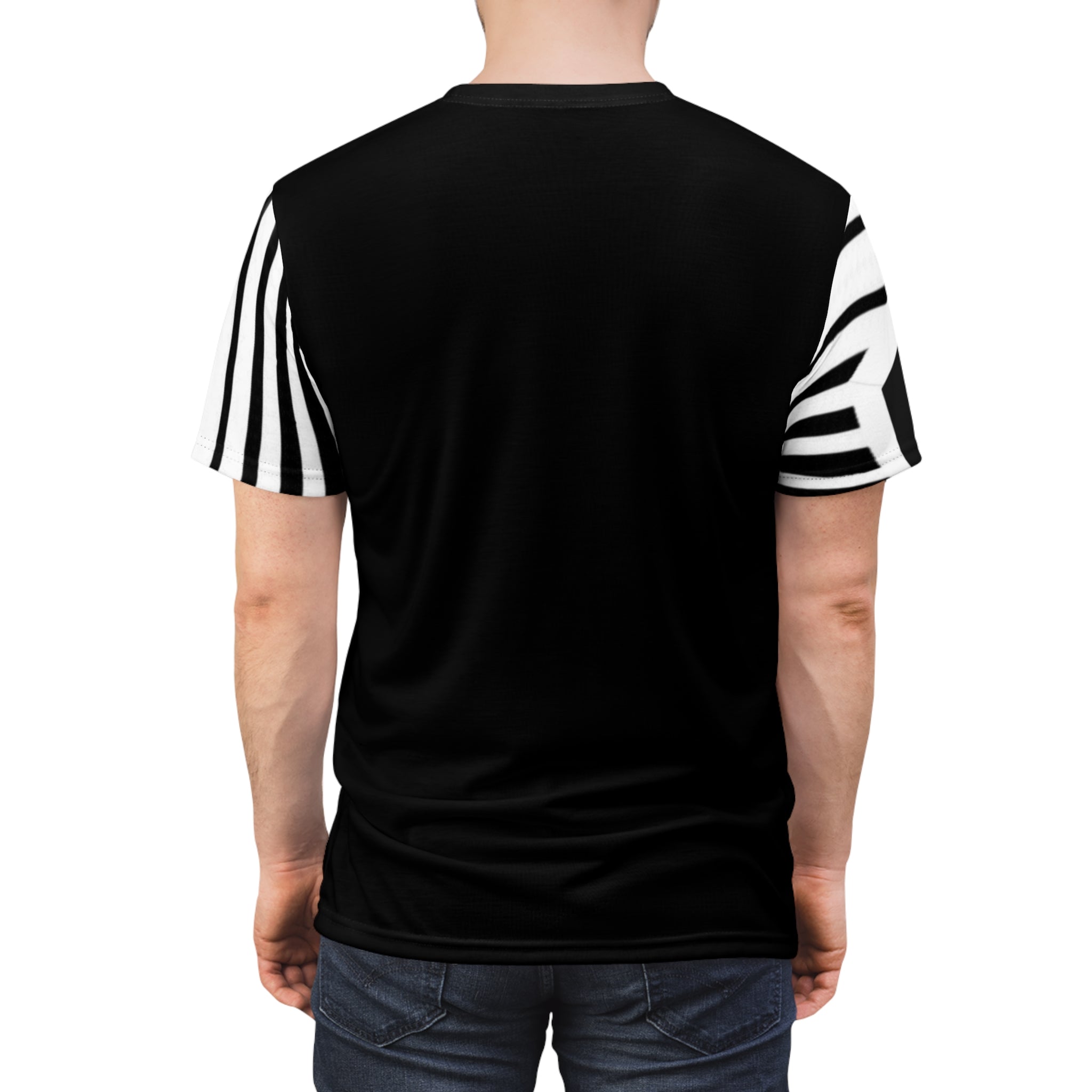 White Step,for men,Unisex Cut & Sew Tee (AOP)