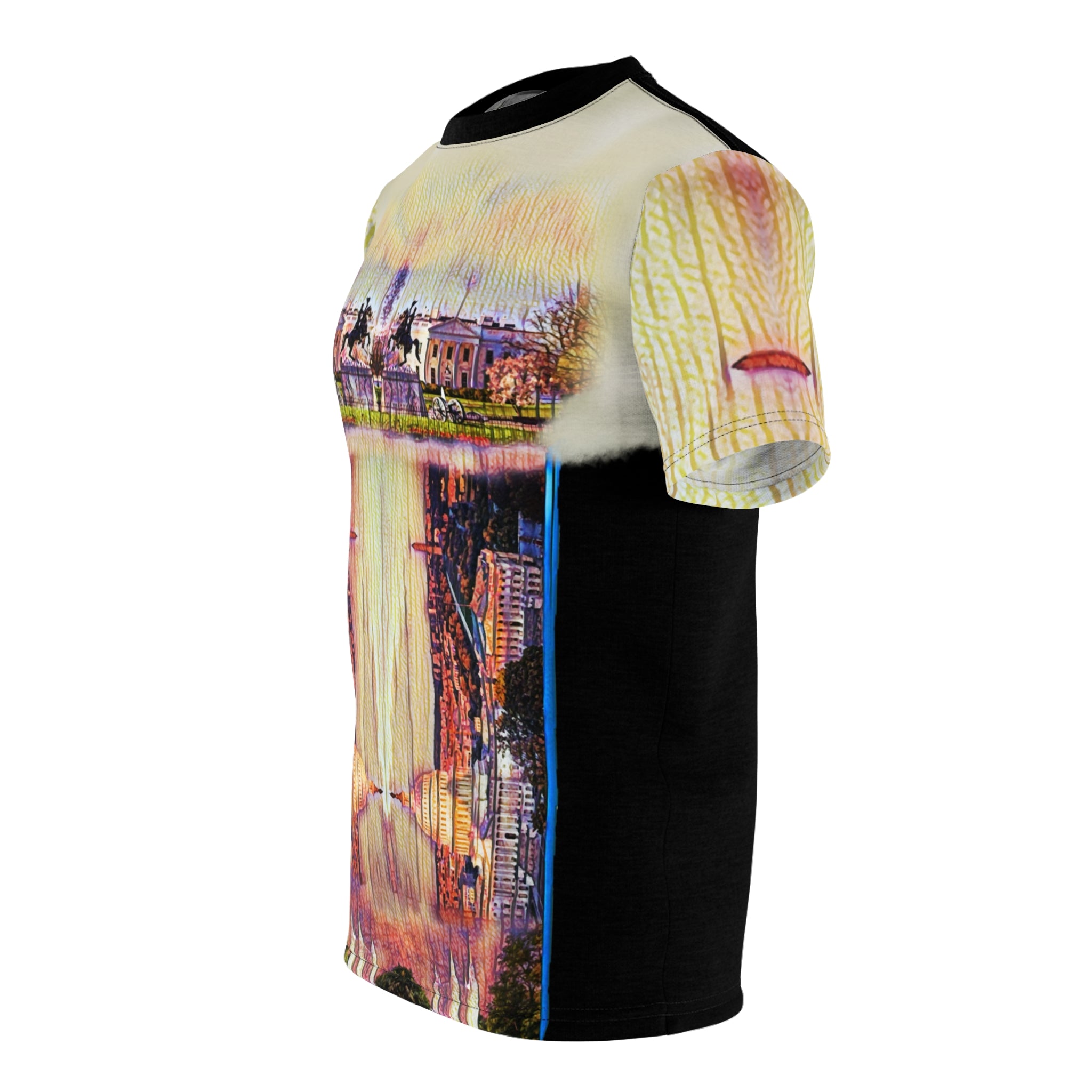 USA Washington D,C for men ,Unisex Cut & Sew Tee (AOP)