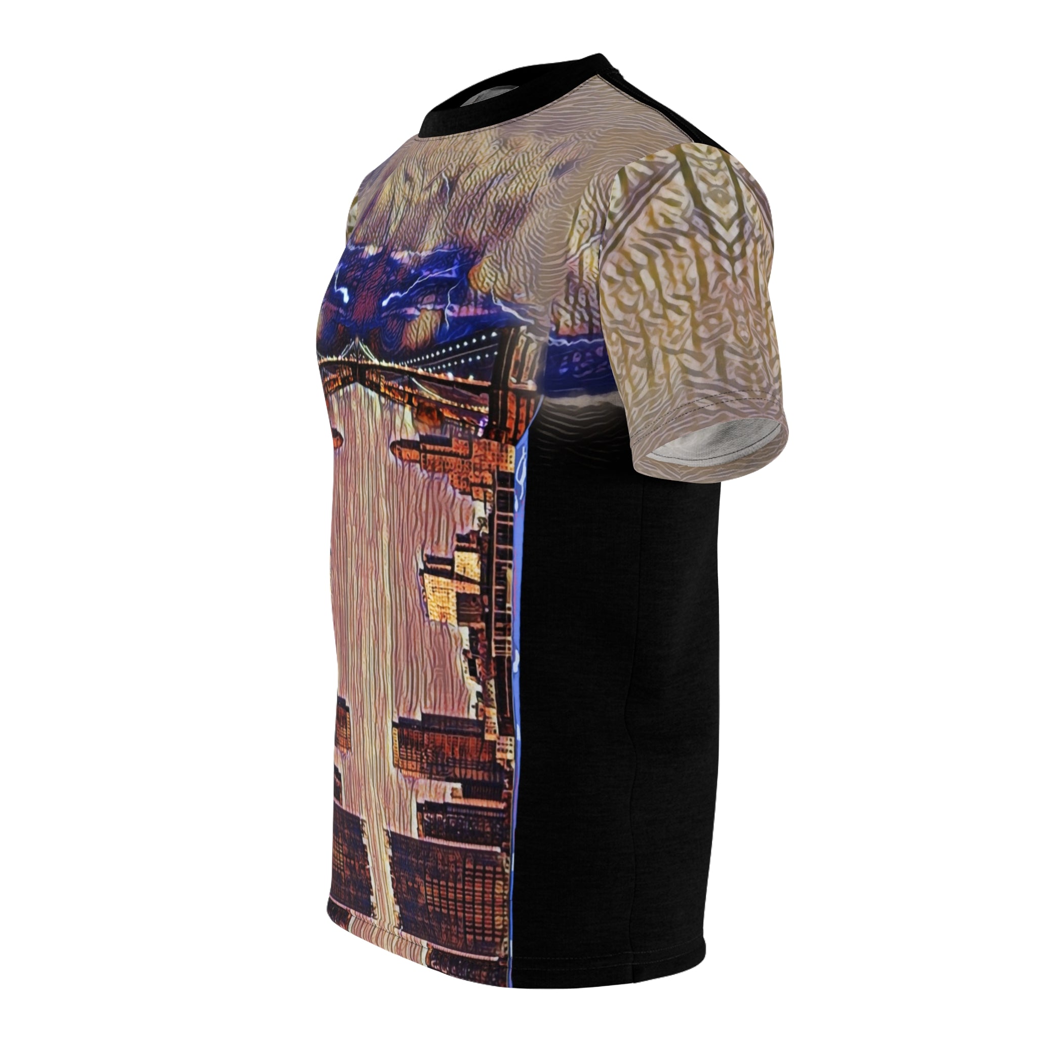 NY Brooklyn,for men,Unisex Cut & Sew Tee (AOP)