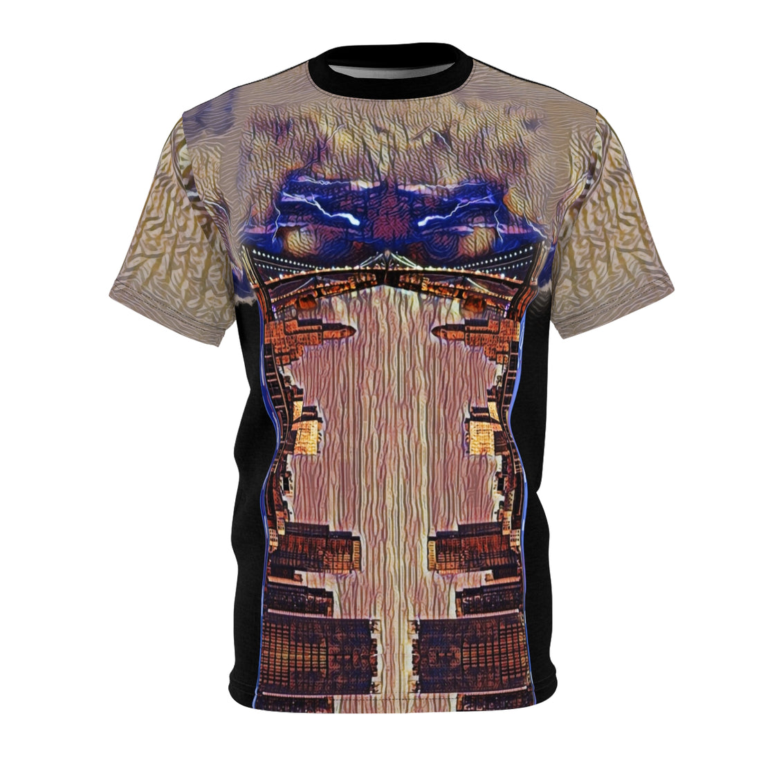 NY Brooklyn,for men,Unisex Cut & Sew Tee (AOP)
