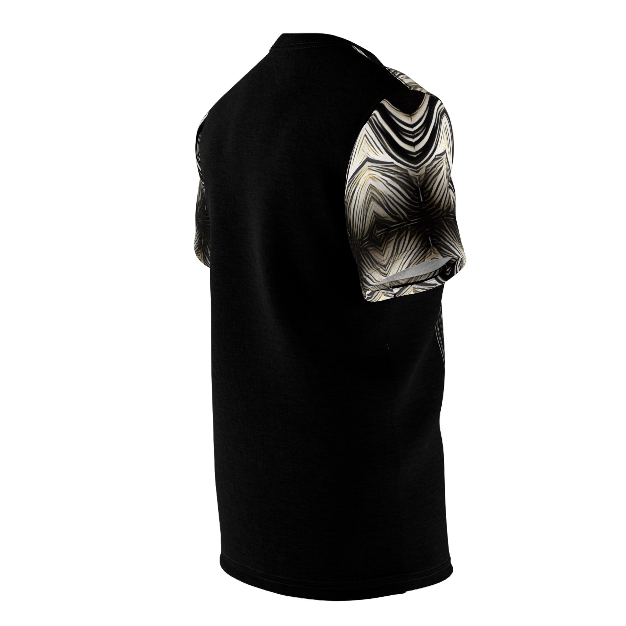 Women with a mask for Men,Unisex Cut & Sew Tee (AOP)