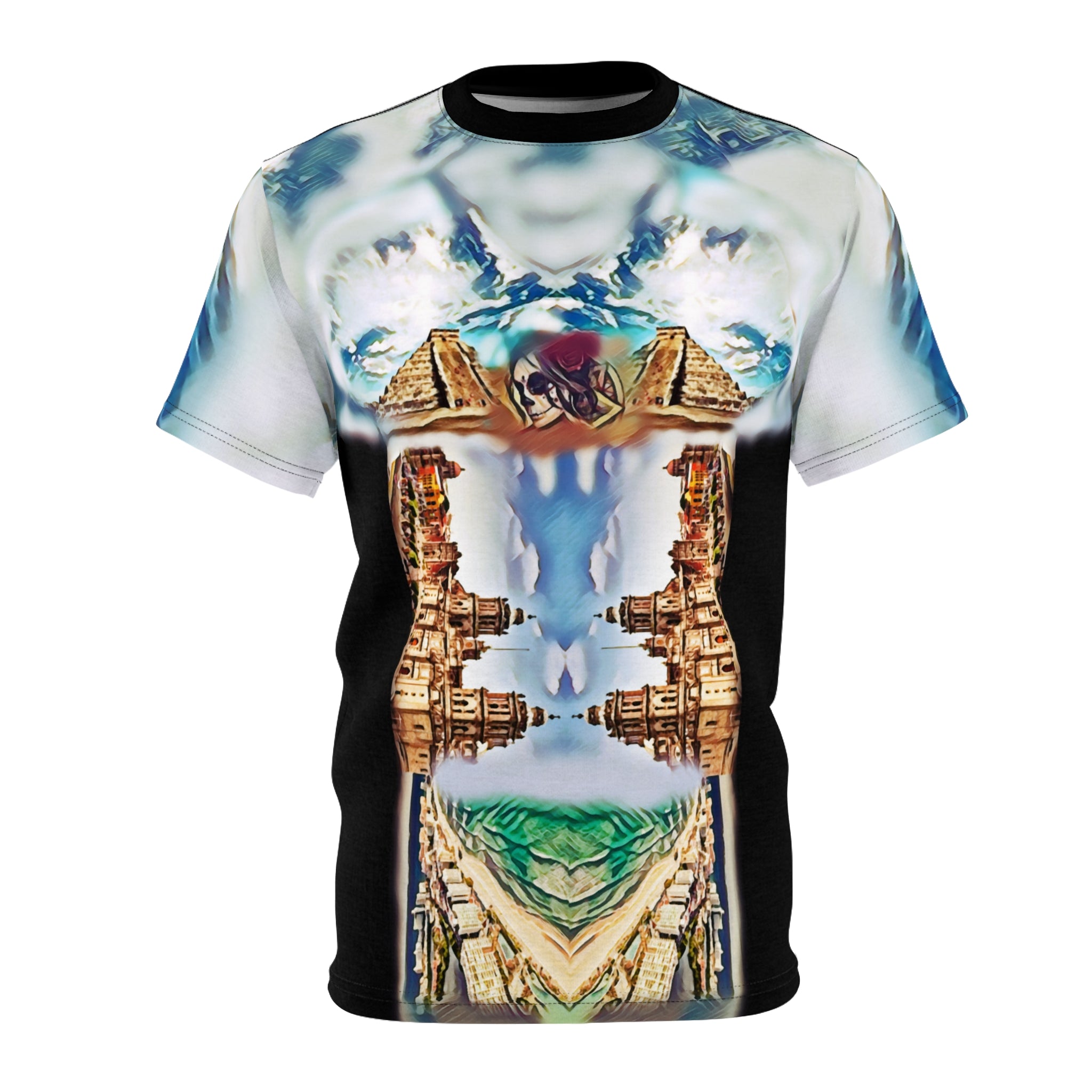 Mexico for men.Unisex Cut & Sew Tee (AOP)