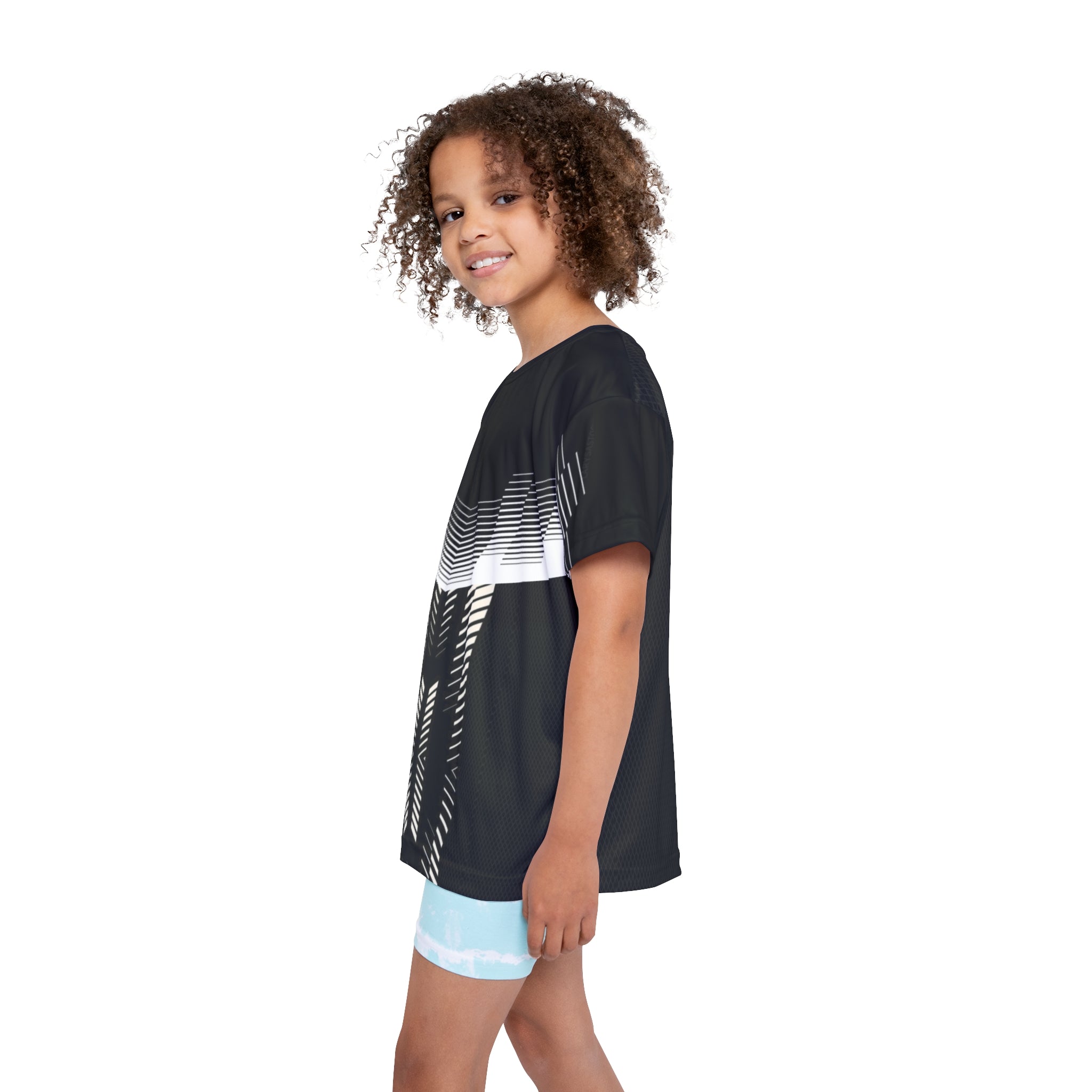 White sound,Kids Sports Jersey (AOP)
