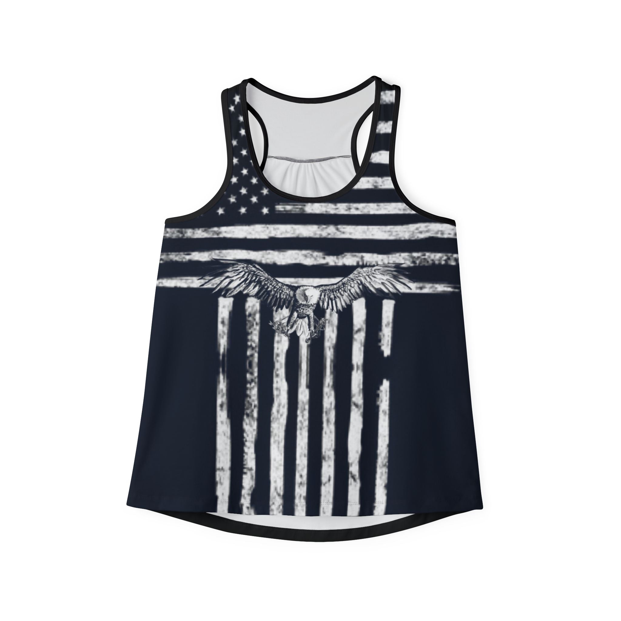 Tank Top - USA Flag Design for Patriotic Women