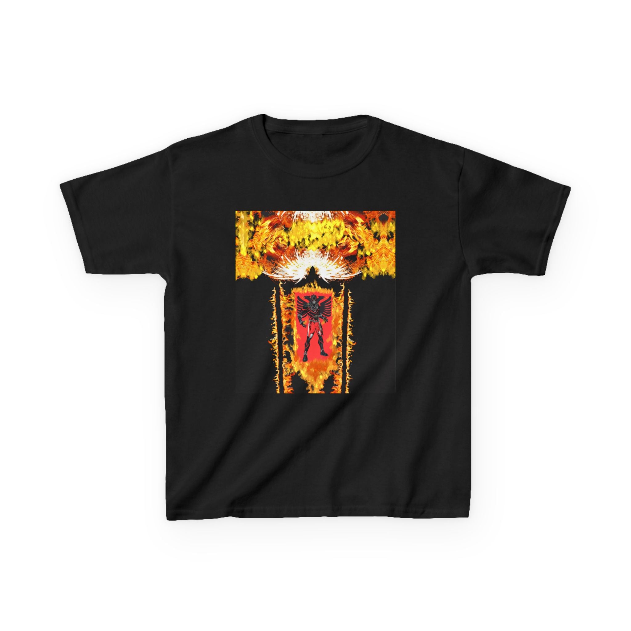 2 Eagleman,Kids Graphic Tee with Bold Art, Stylish Kids Shirt, Unique Gift for Boys and Girls, Trendy Summer T-Shirt, Cool Kids Apparel