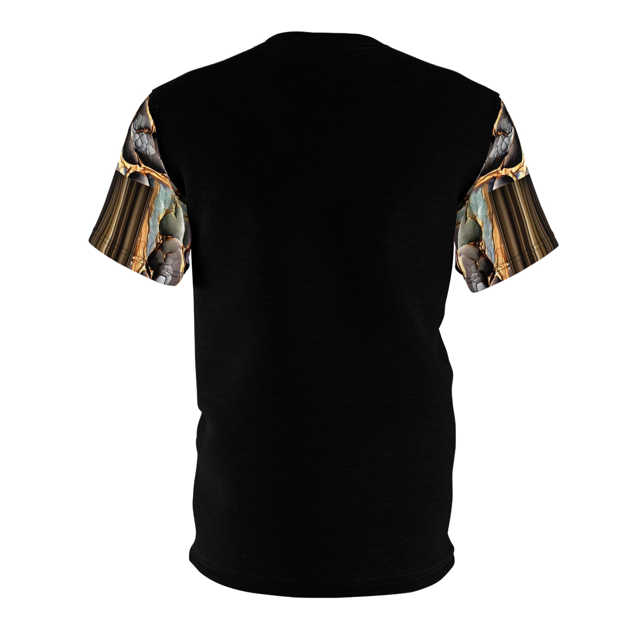Broken stone,Abstract Art Unisex Tee, Artistic T-Shirt, Graphic Top, Unique Casual Wear, Gift for Art Lovers, Trendy All-Over Print Shirt
