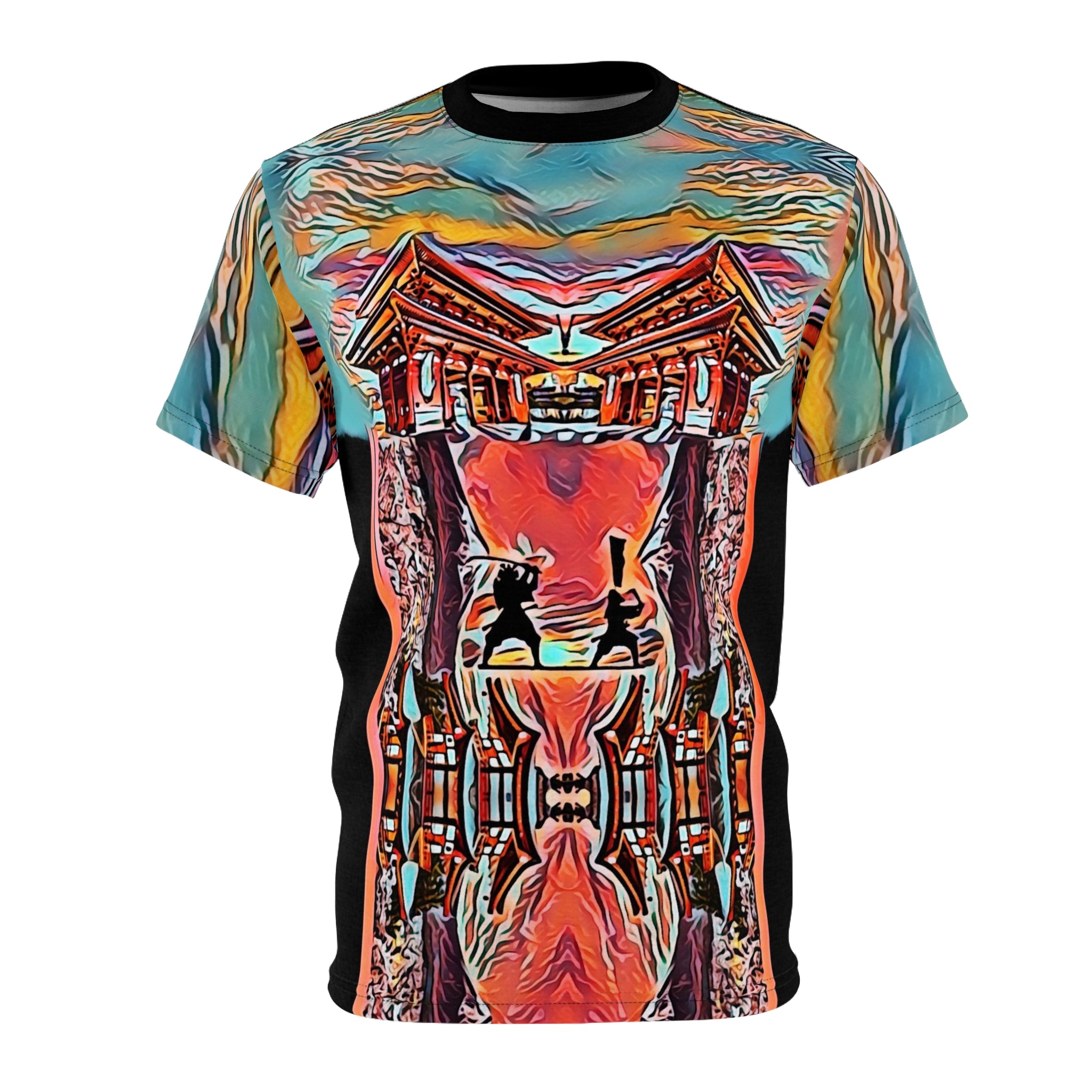 Japan,Unisex Cut & Sew Tee (AOP)