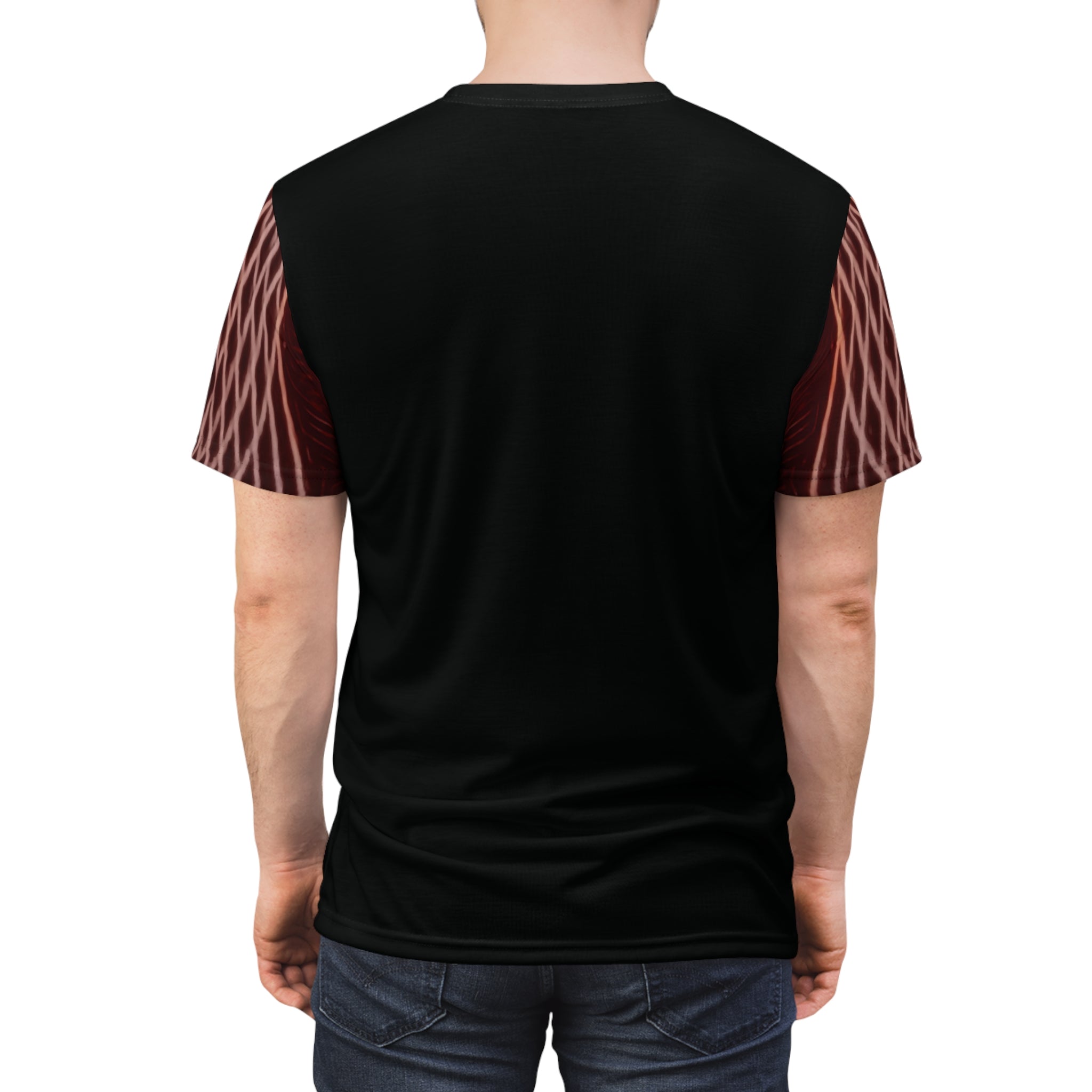 Rock Motorcycle, Unisex Cut & Sew Tee (AOP)