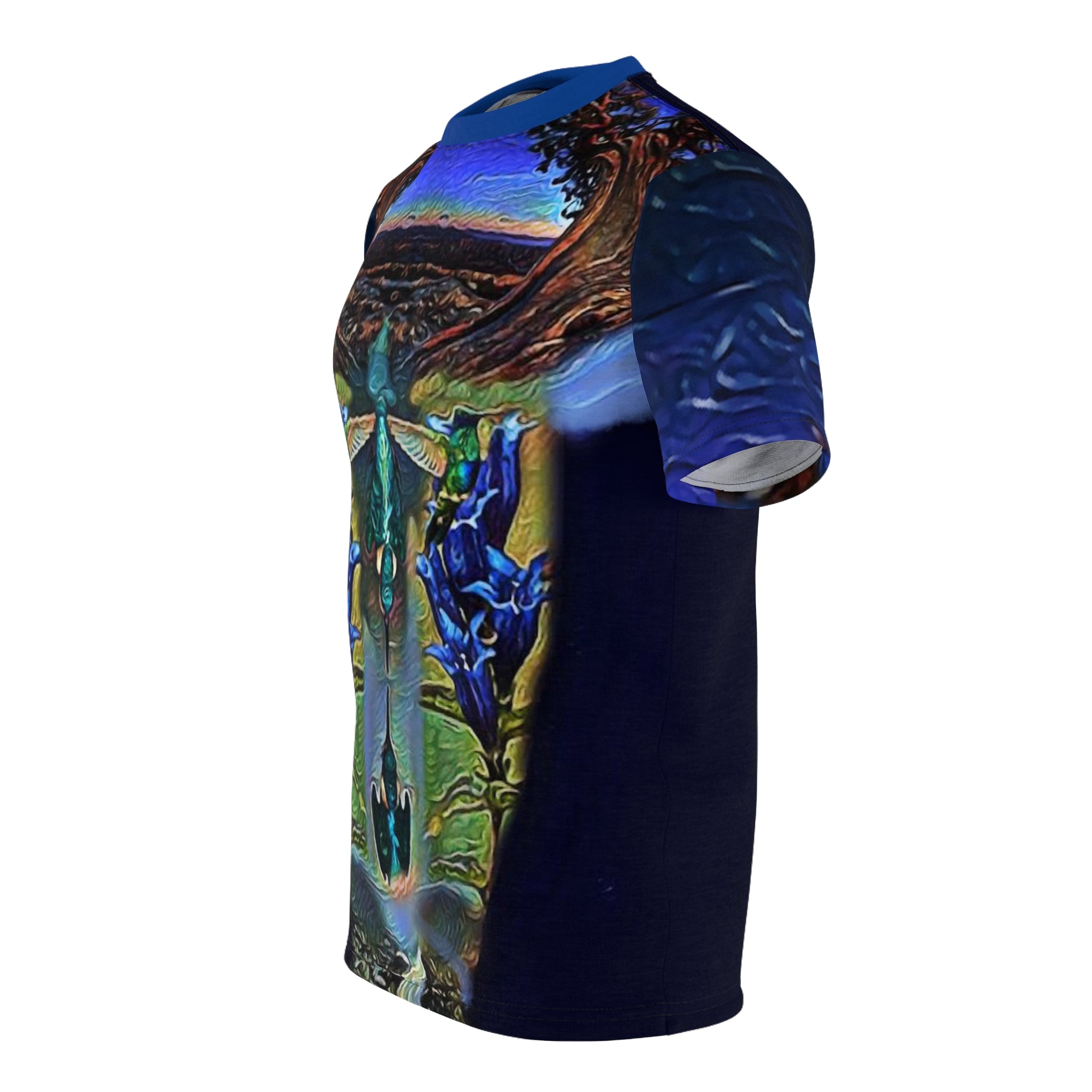 Hummigbird,for men,Unisex Cut & Sew Tee (AOP)
