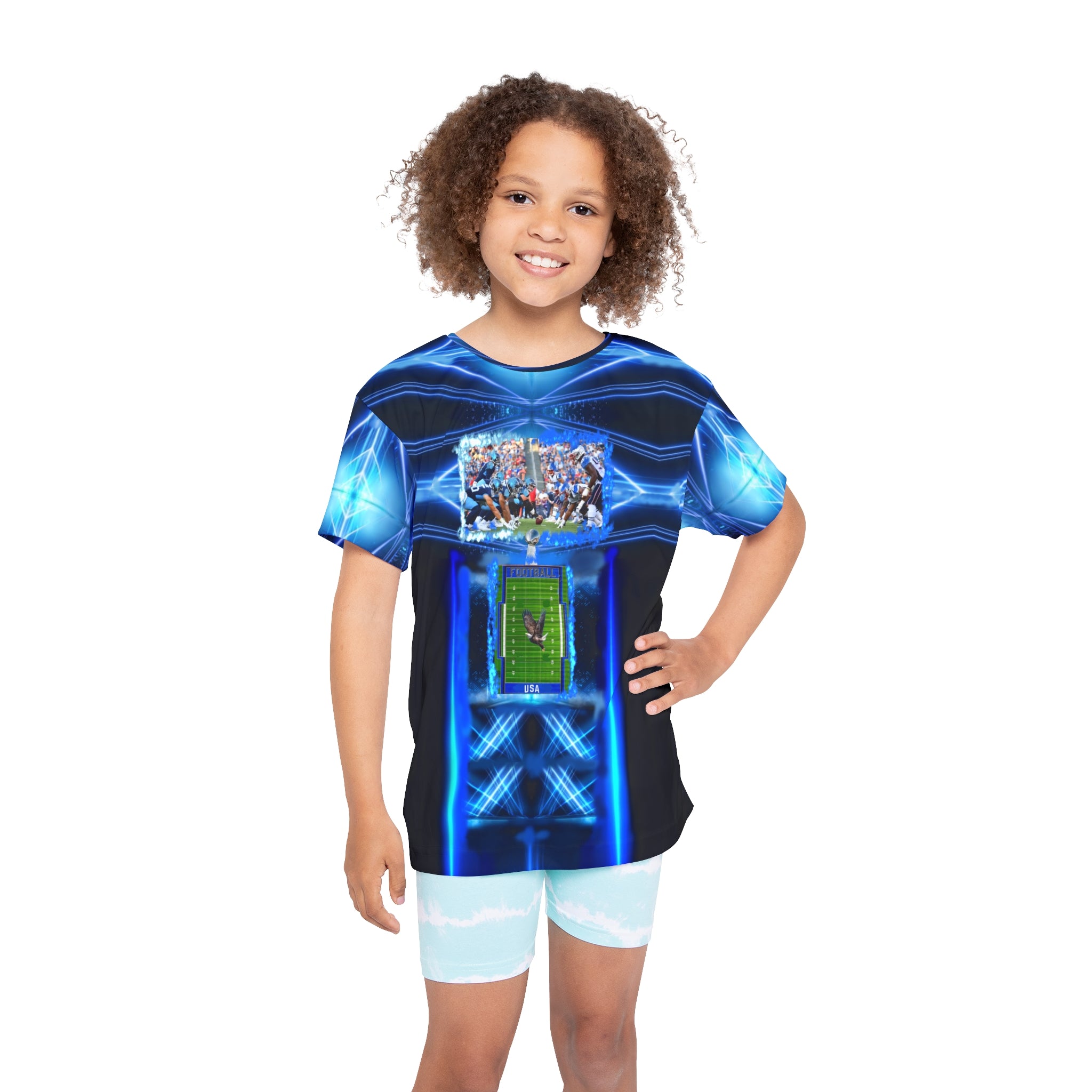 Touchdown,Kids Sports Jersey (AOP)