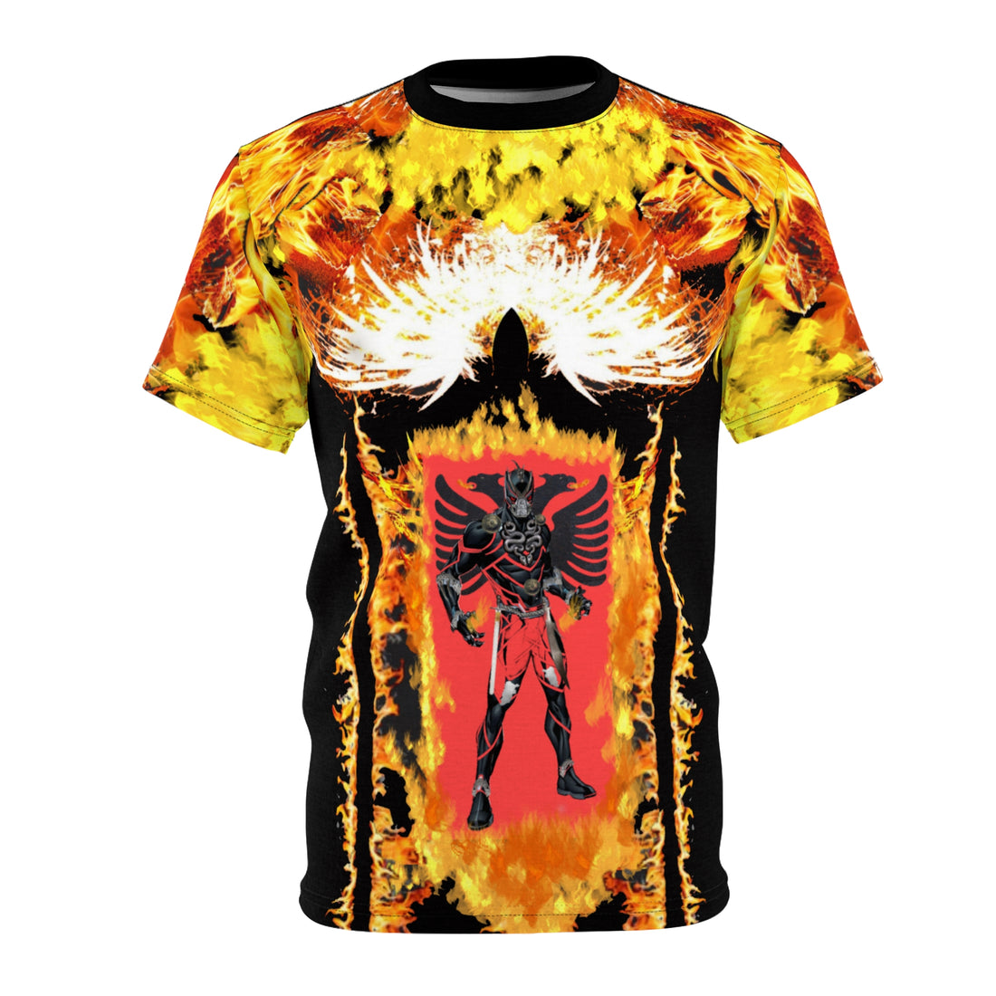 Two Eagle Men, Unisex Cut & Sew Tee (AOP)
