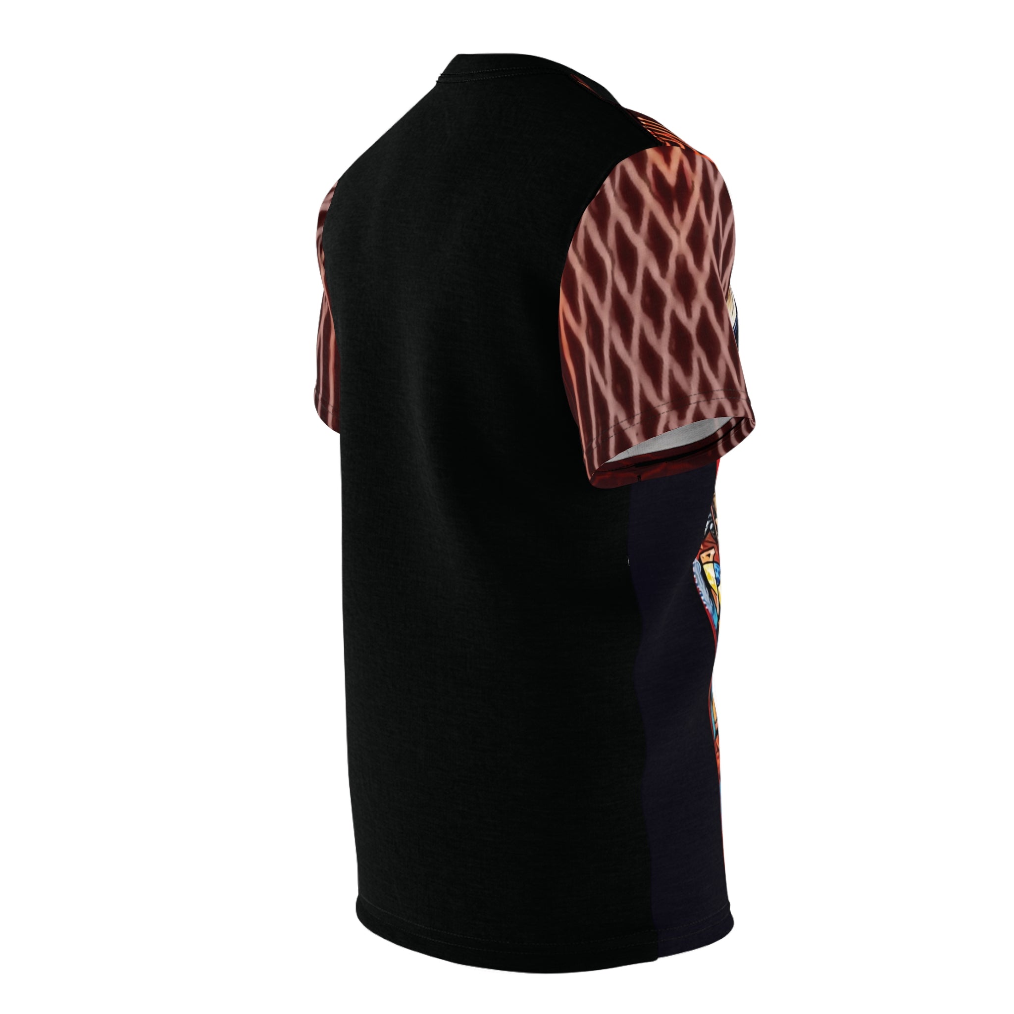 Rock Motorcycle, Unisex Cut & Sew Tee (AOP)