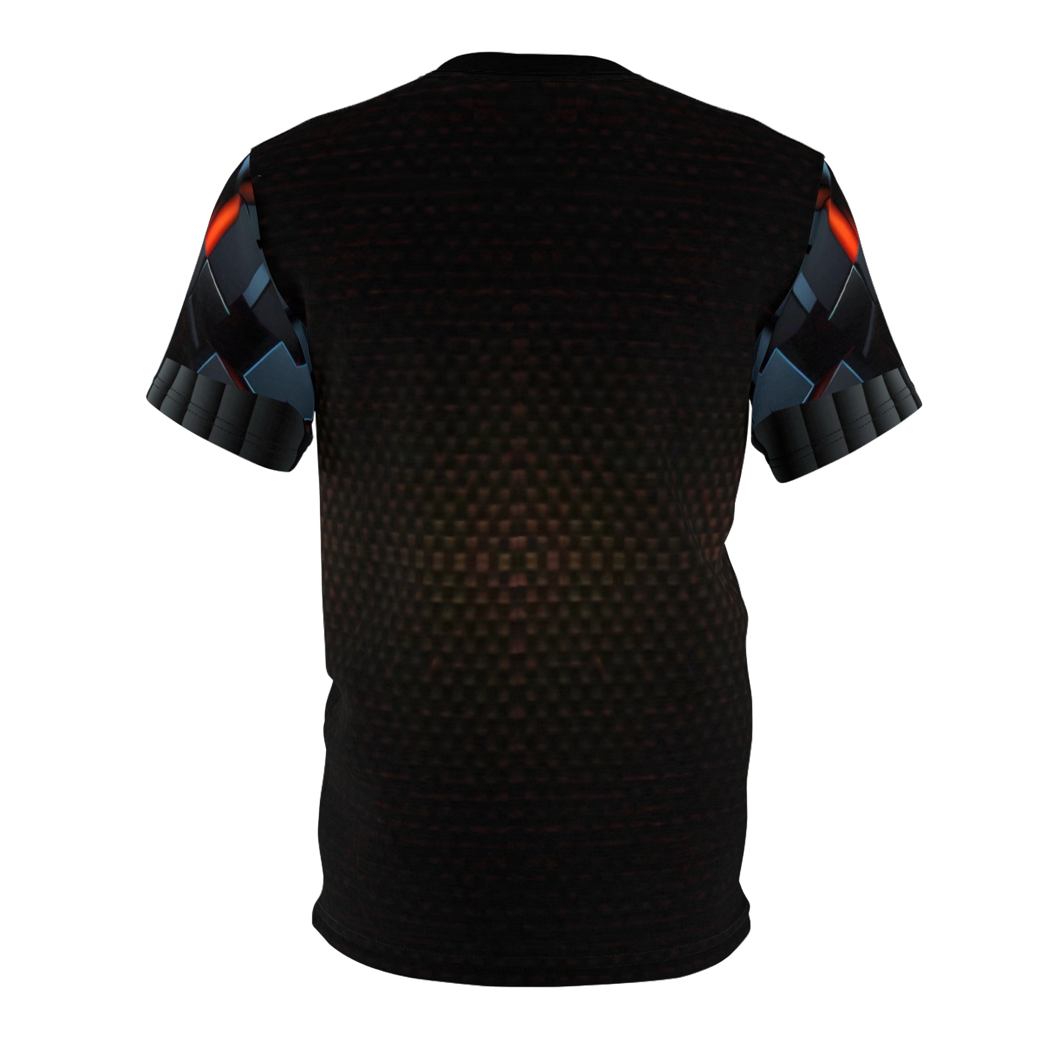 Orange cube for men,Unisex Cut & Sew Tee (AOP)