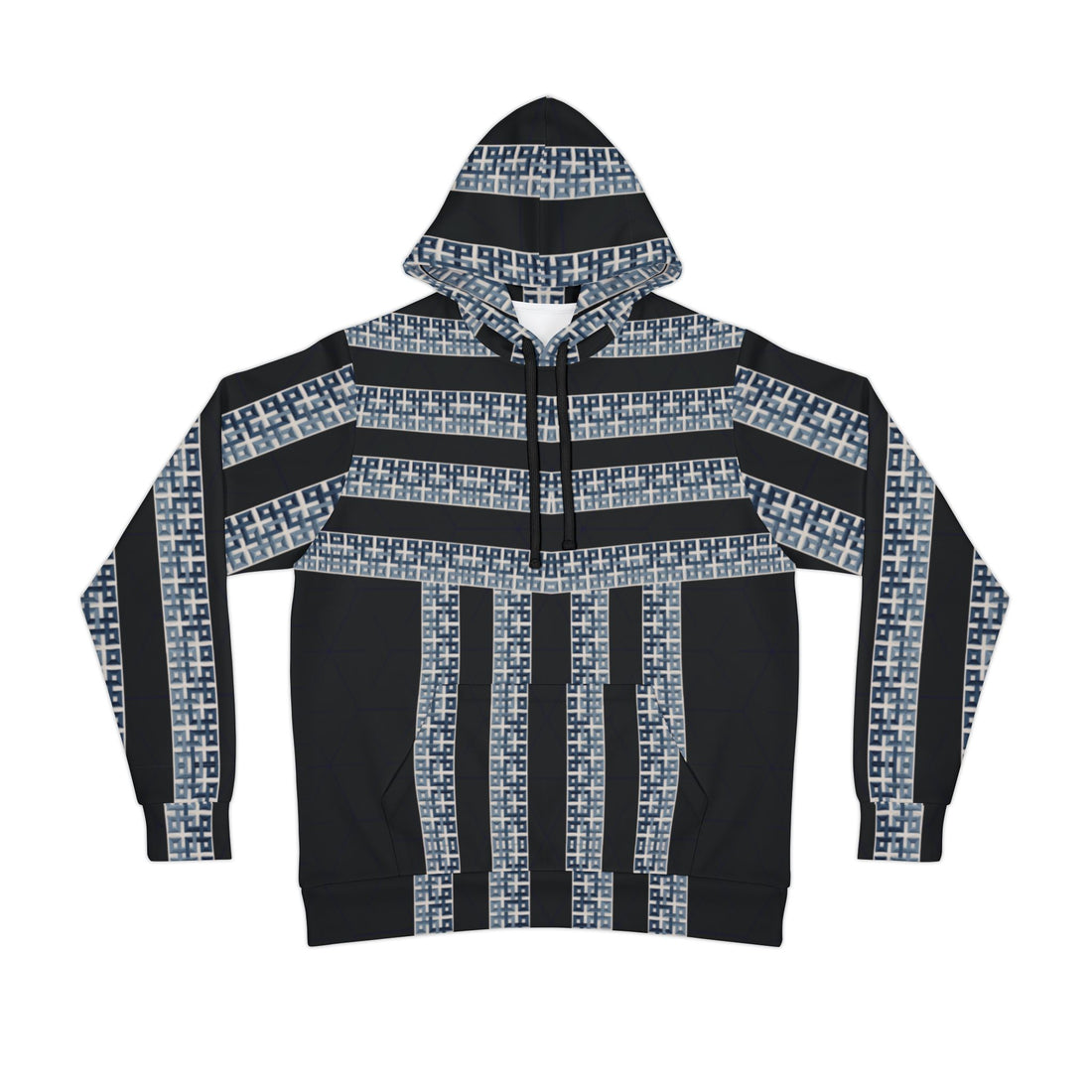 Blue Cube Athletic Hoodie