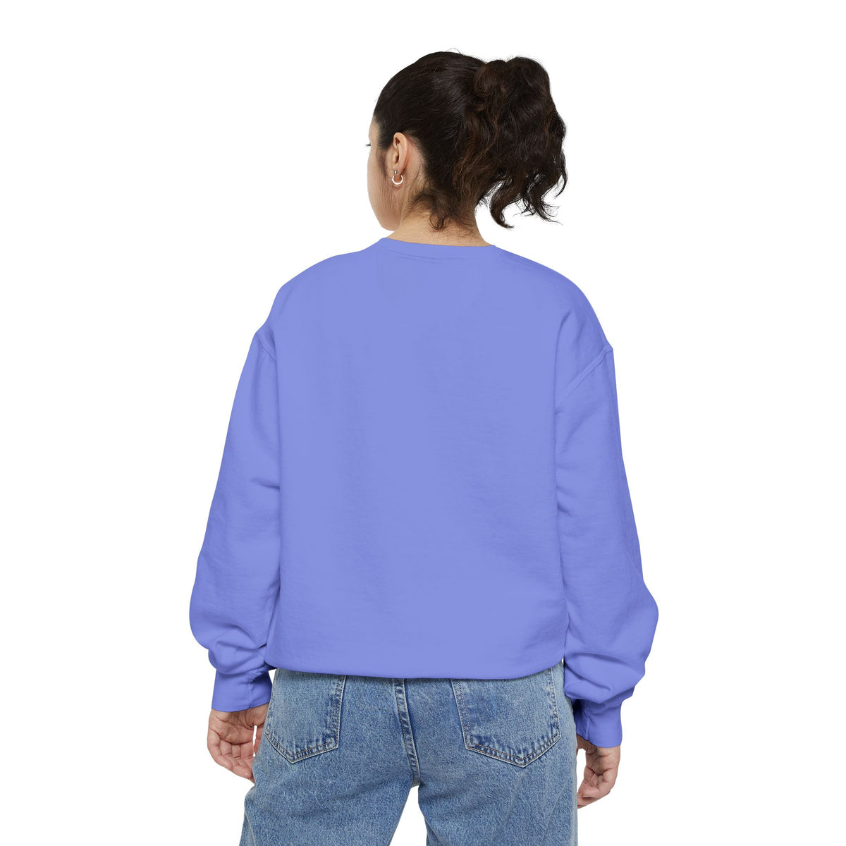 Pink bird.Abstract Neon Prism Sweatshirt