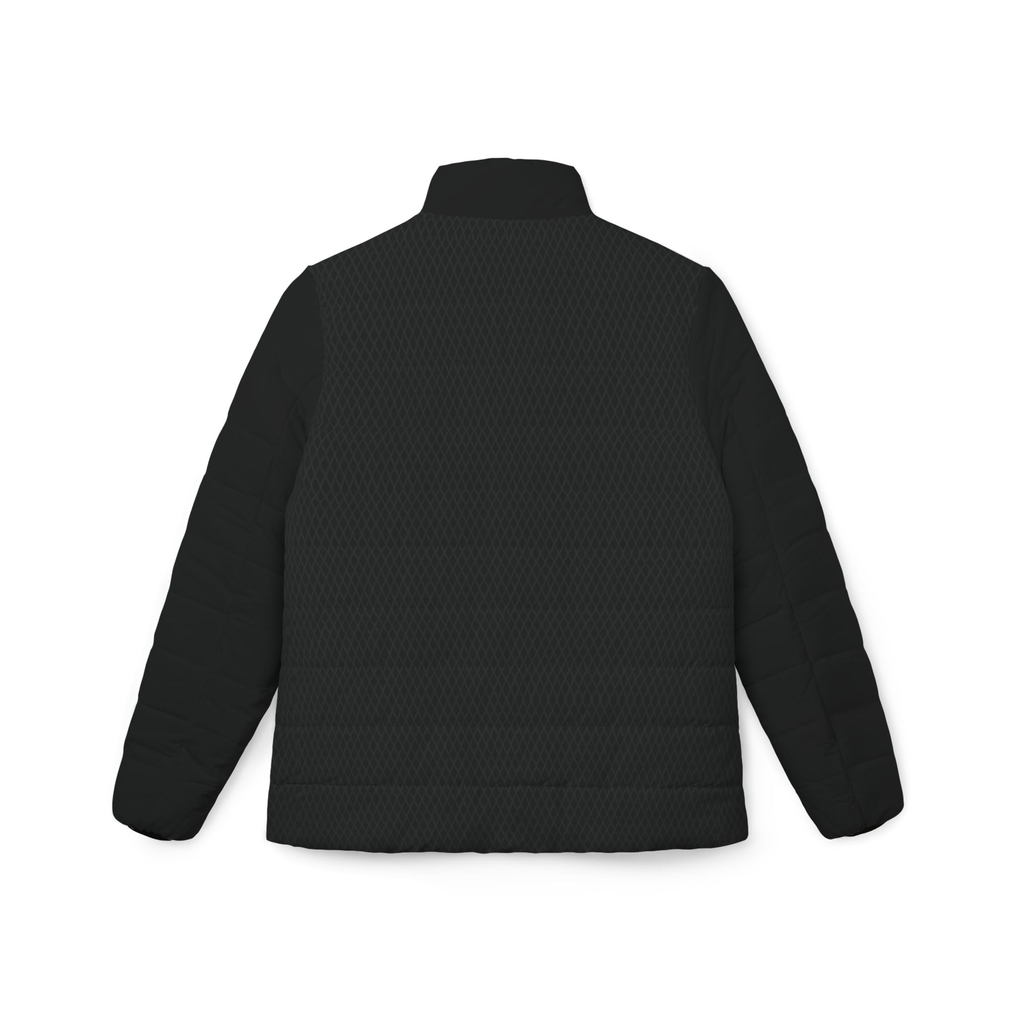 White sound,Women’s Puffer Jacket (AOP)