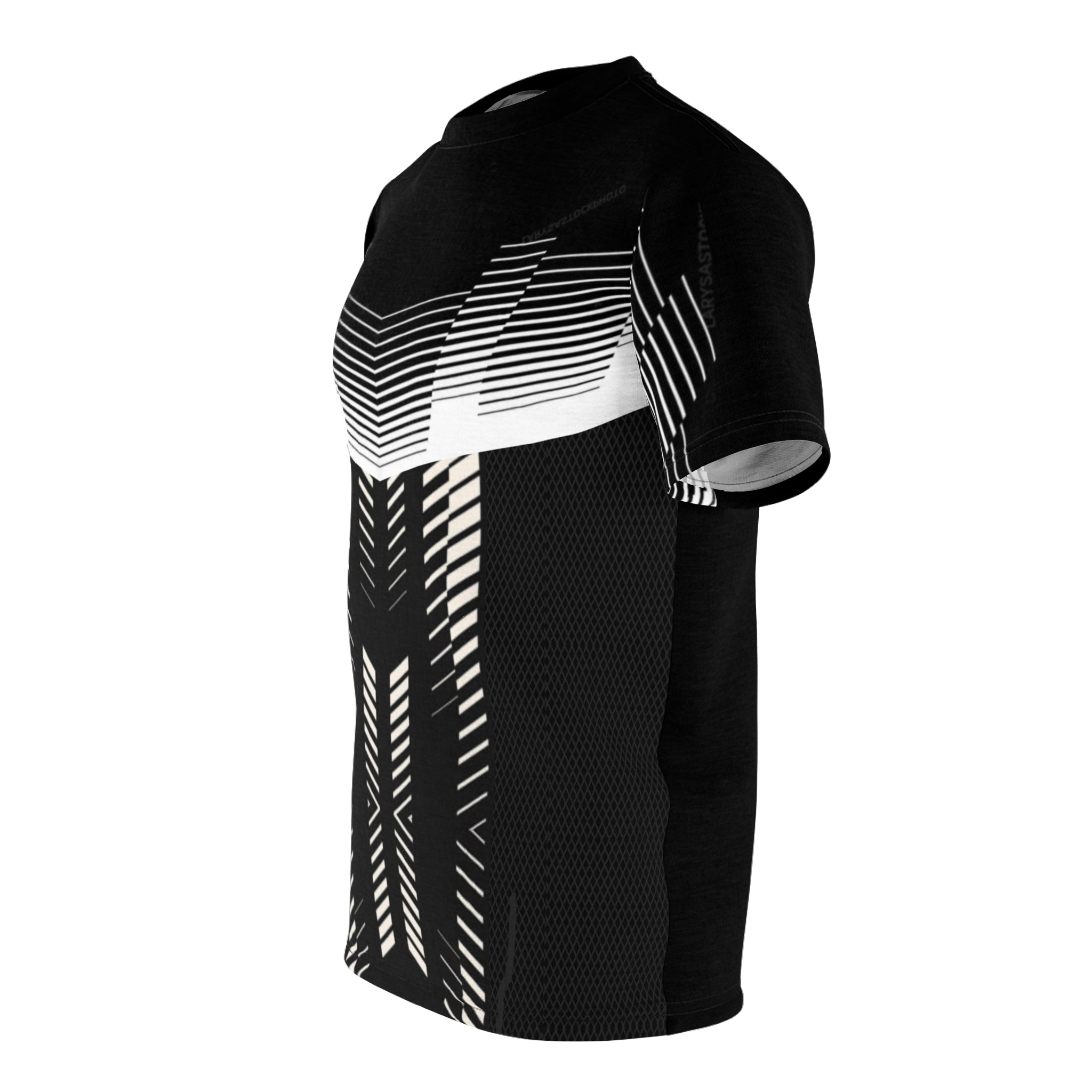 White sound for men,Unisex Cut & Sew Tee (AOP)