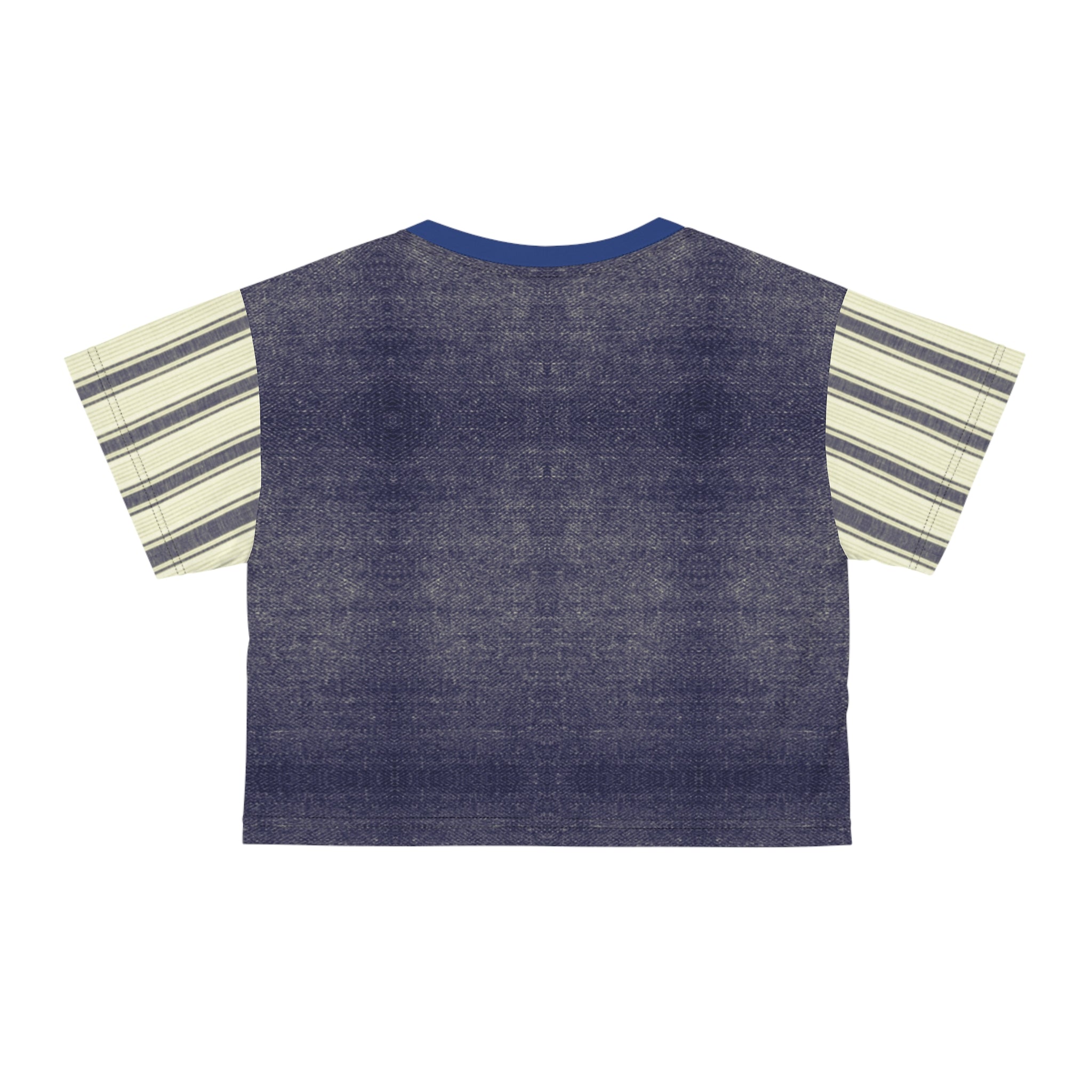 Blue Jeans Crop Tee