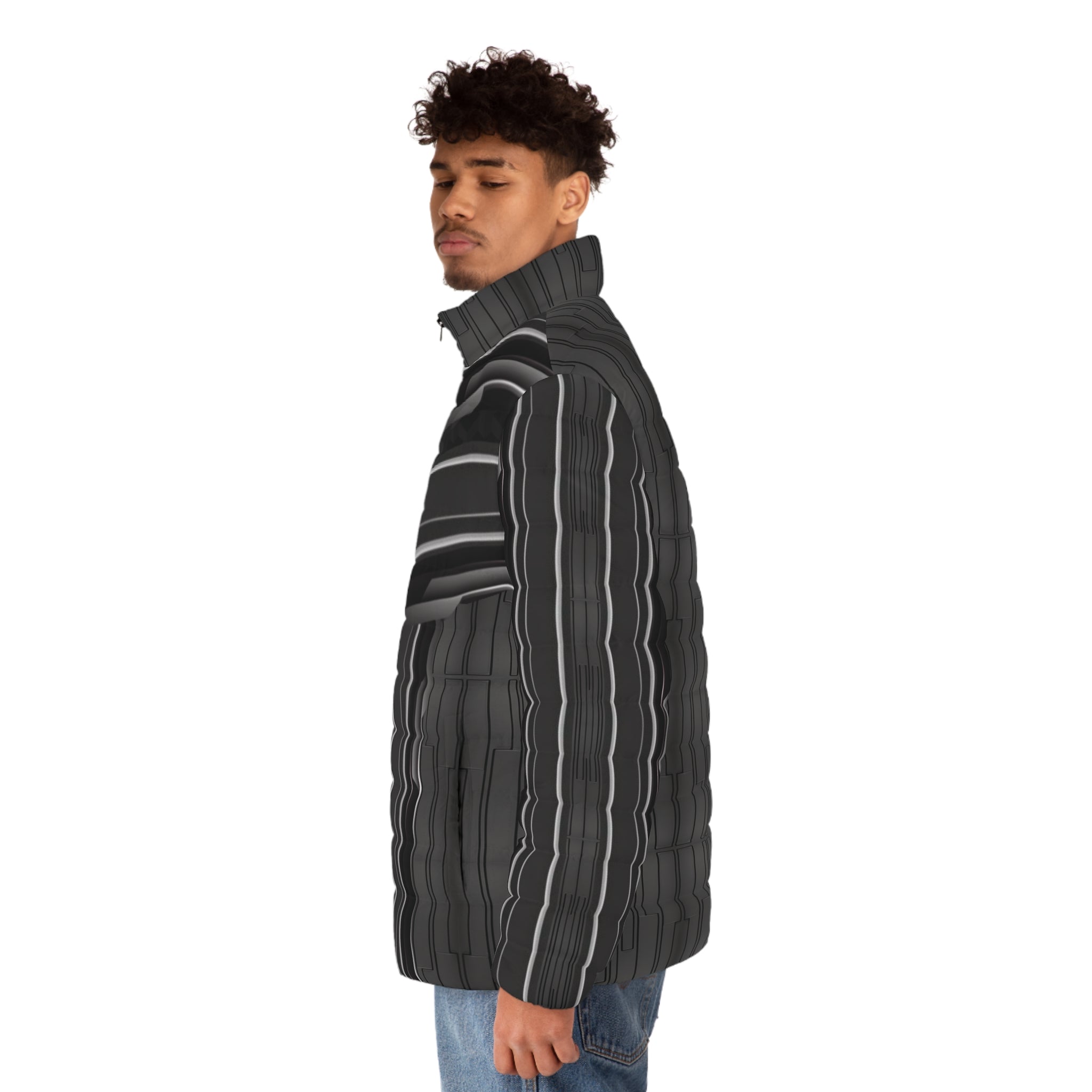 Puffer Jacket - Illyria Design for Men