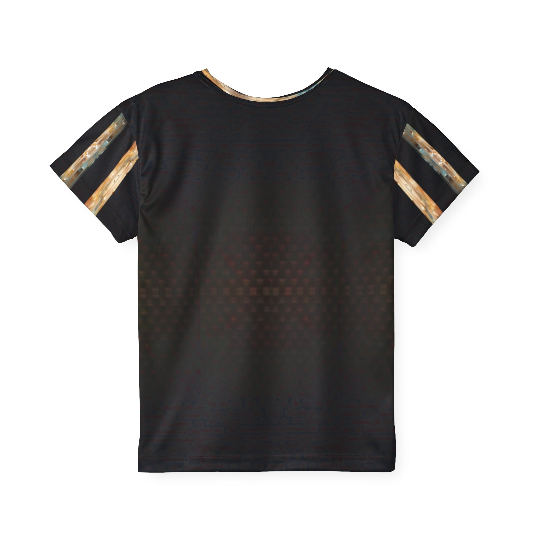 Kids Sports Jersey - Brown Marble Print