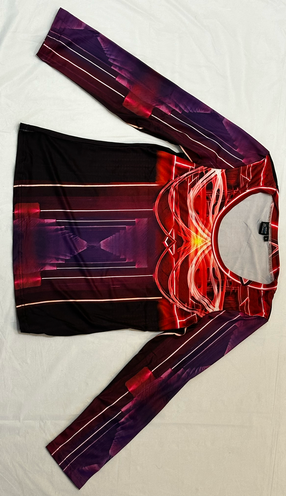 Red Power,Style:O-neck,Long sleeve for Women