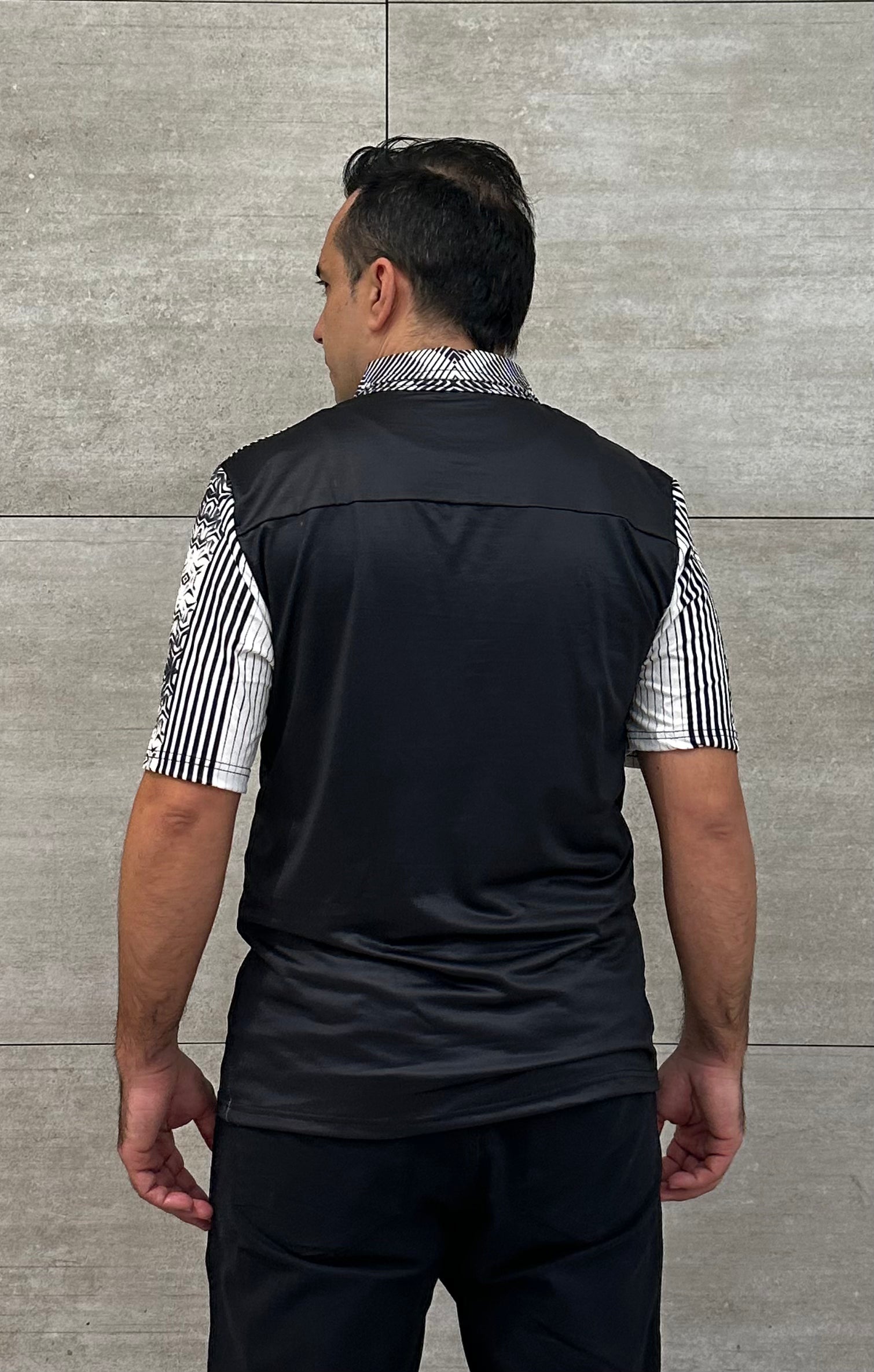 Silver cube,Casual shirt,Short sleeve for men
