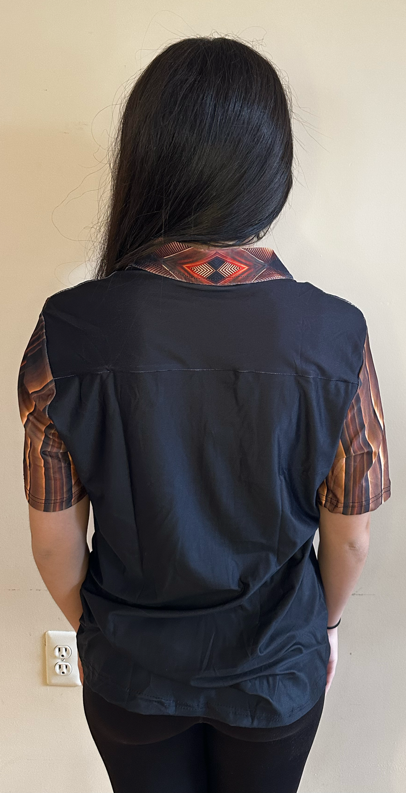 Gold 3D,Casual shirt,Short sleeve for women