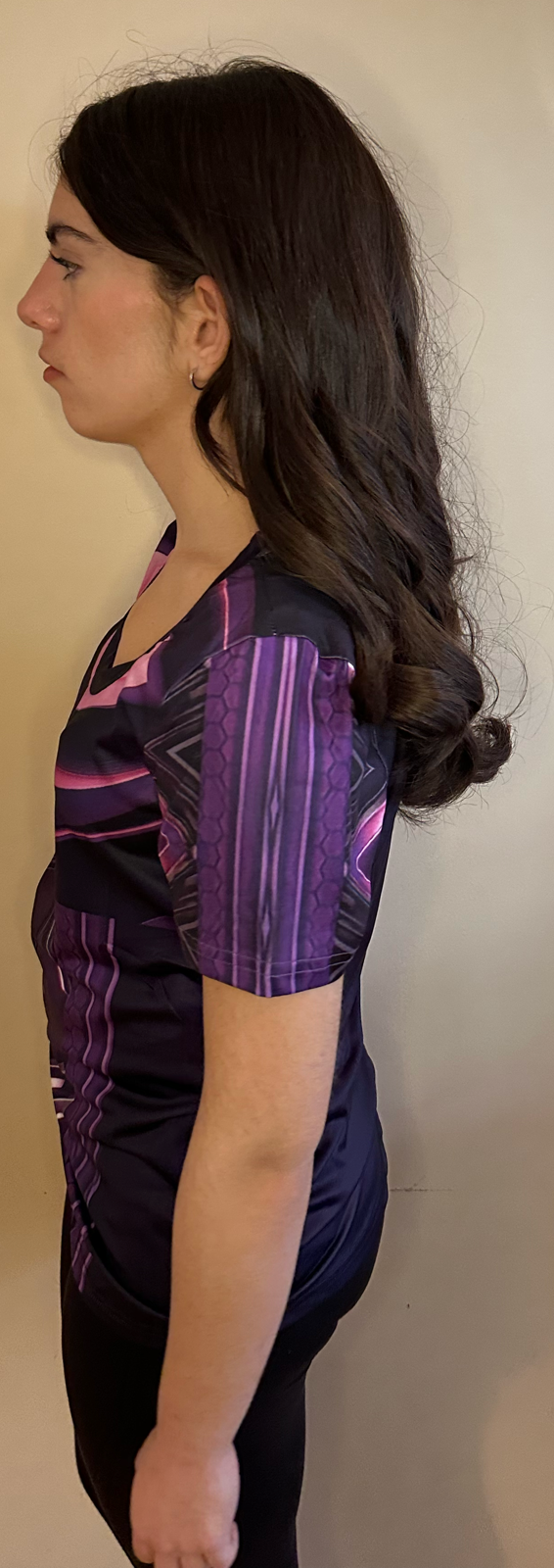 Purple Bird,Style:O-neck,Short sleeve for Women