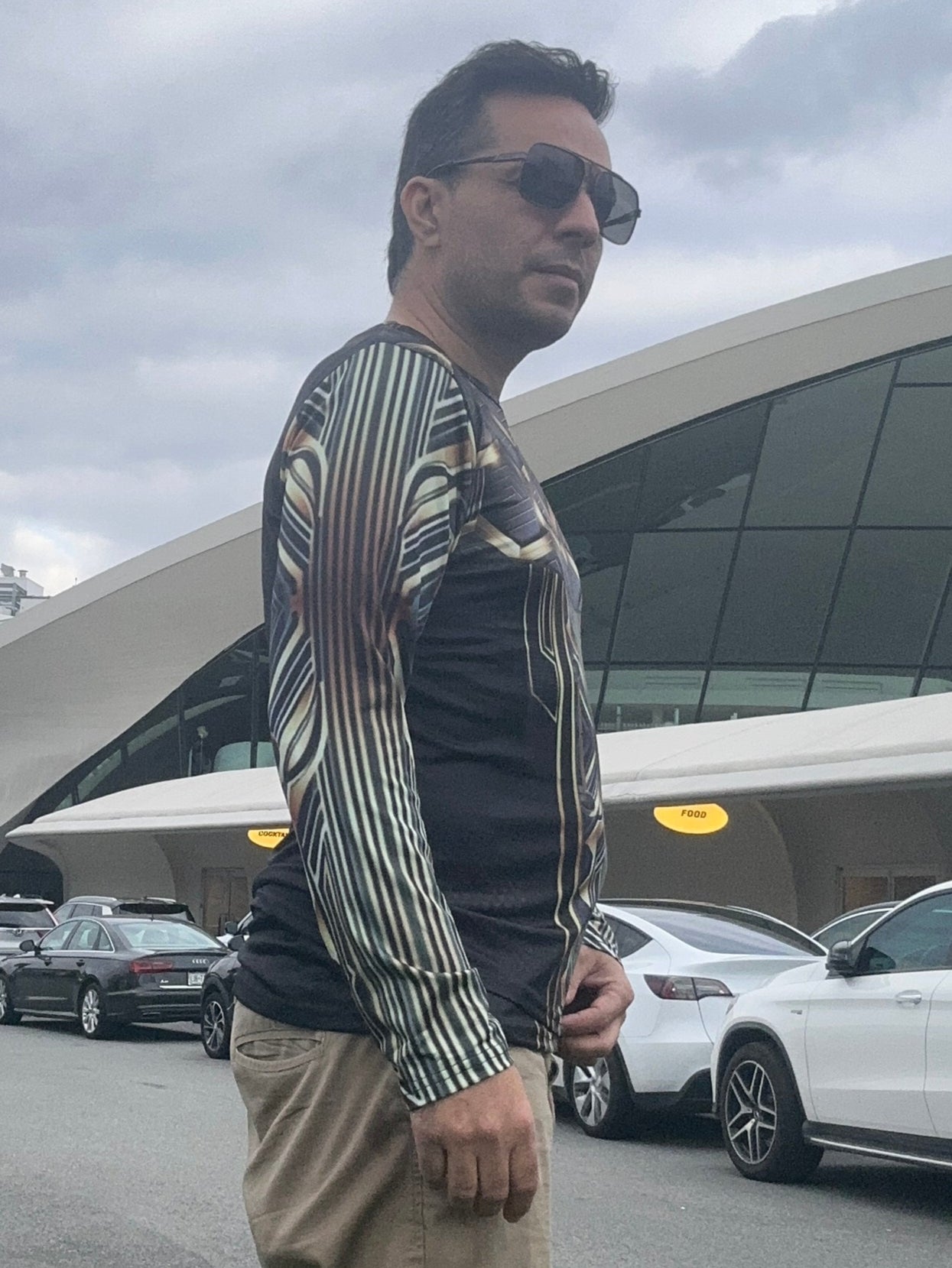 Gold Line,O-neck,Long sleeve for Men