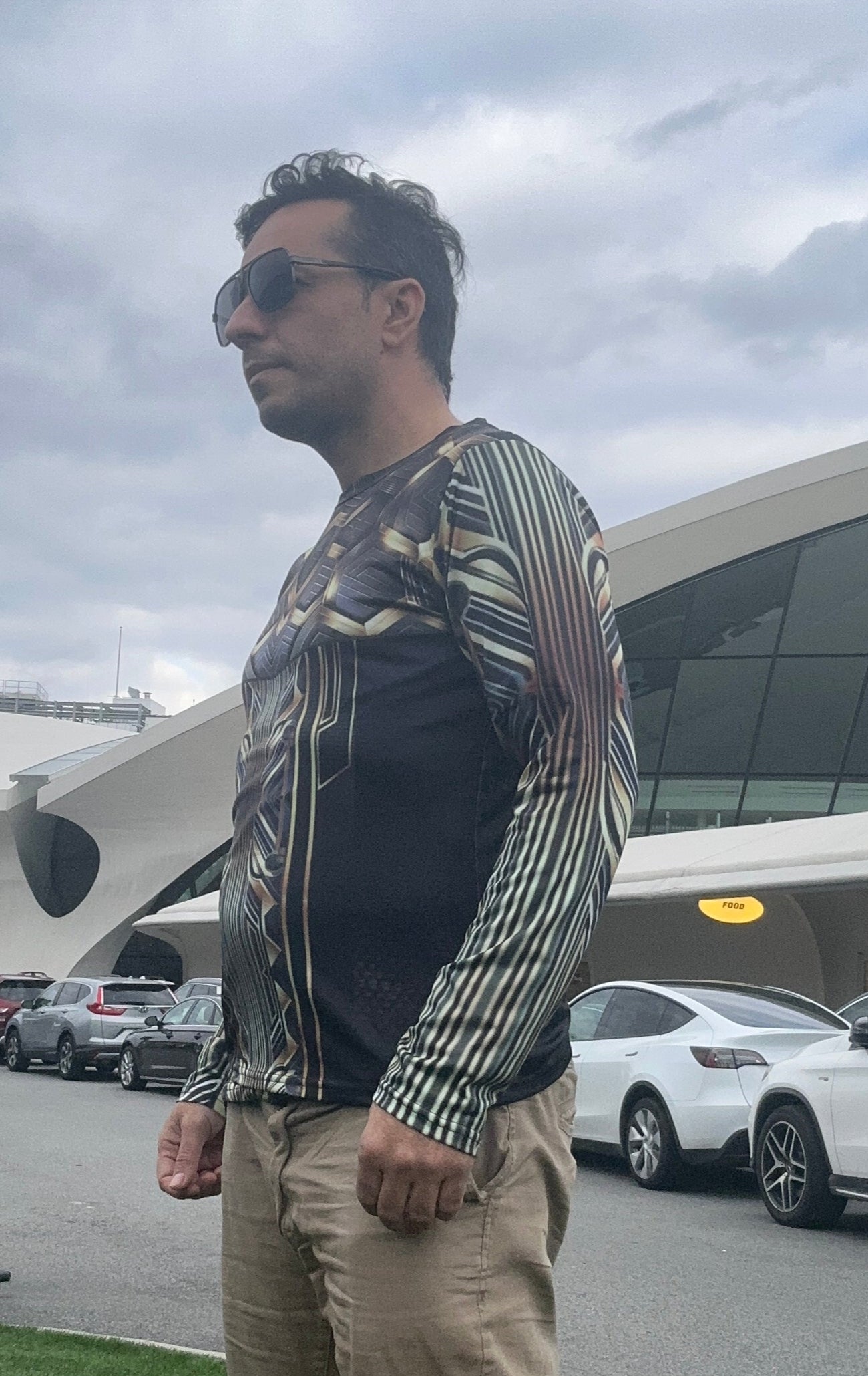 Gold Line,O-neck,Long sleeve for Men