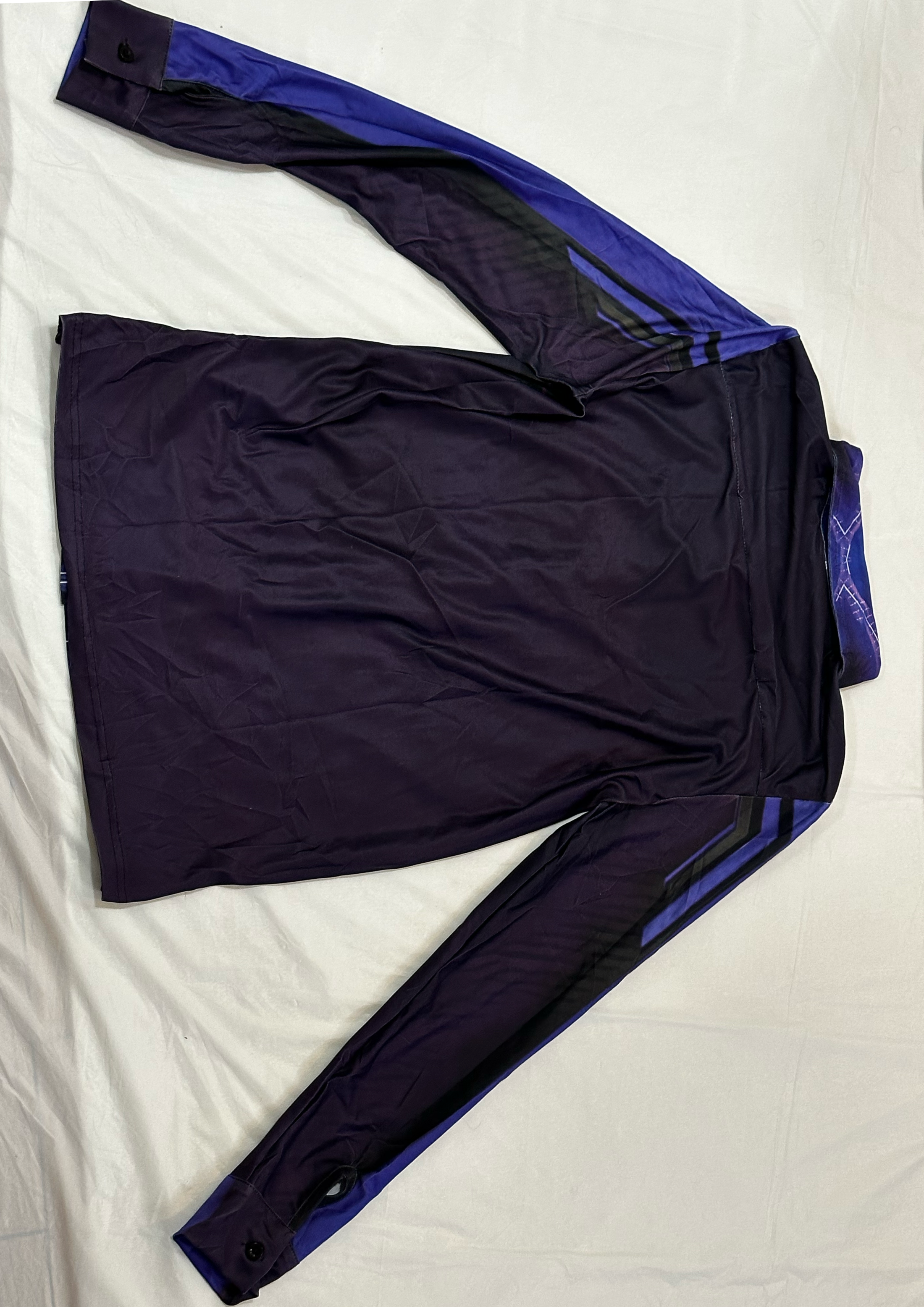 Purple leaf,Casual shirt,Long sleeve for Women
