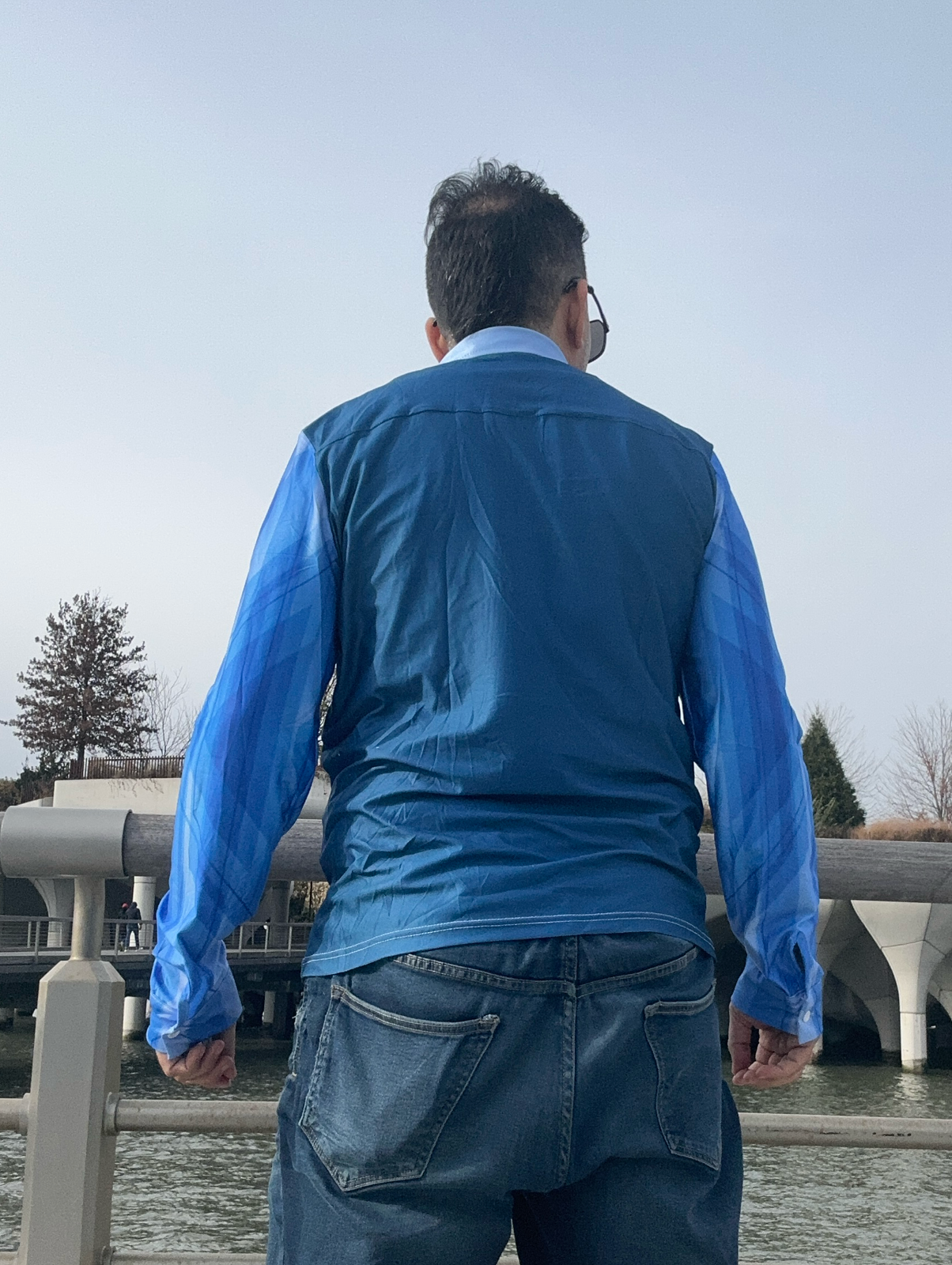 Blue line,Casual shirt,Long sleeve for Men