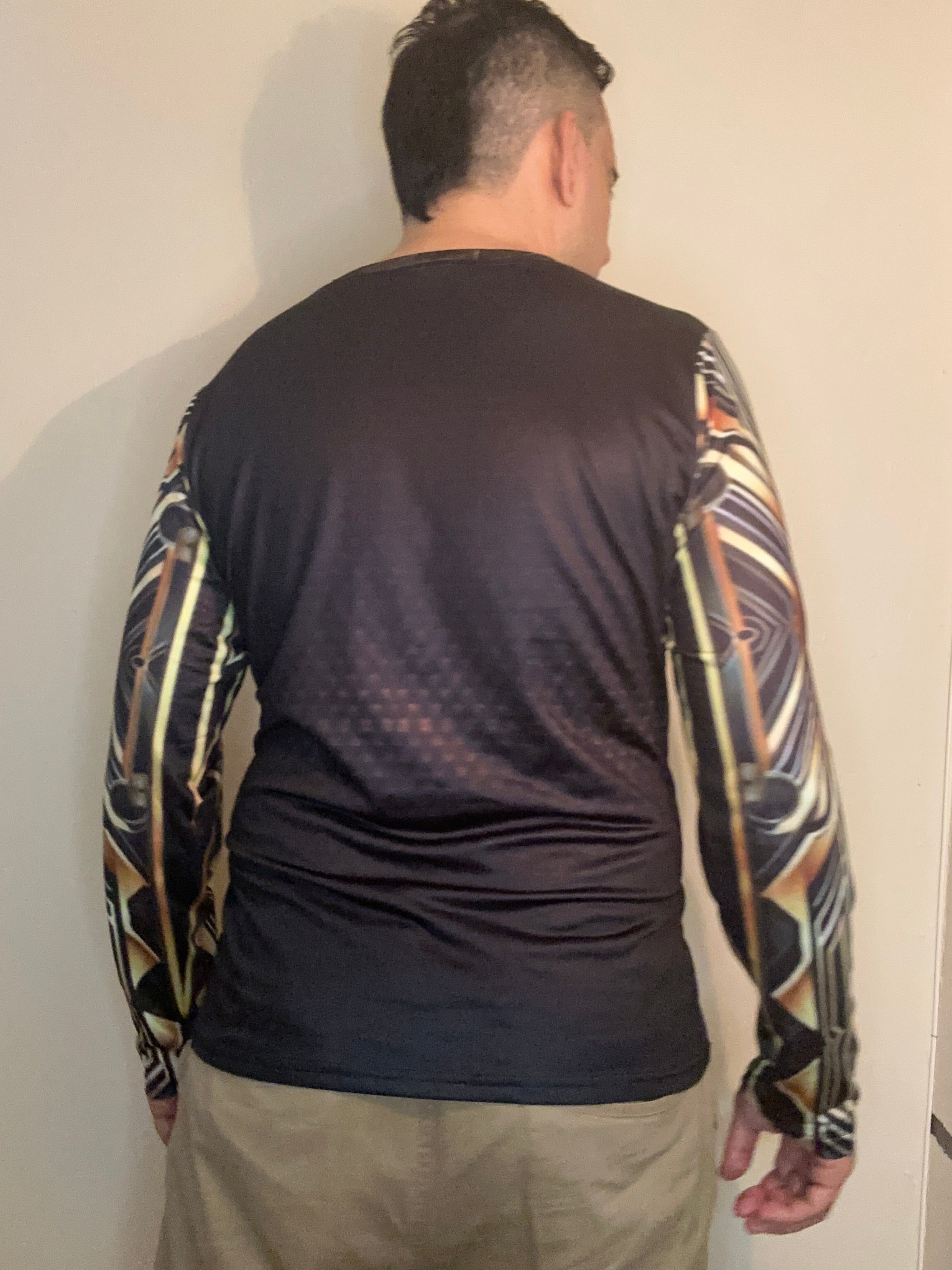 Gold Line,O-neck,Long sleeve for Men