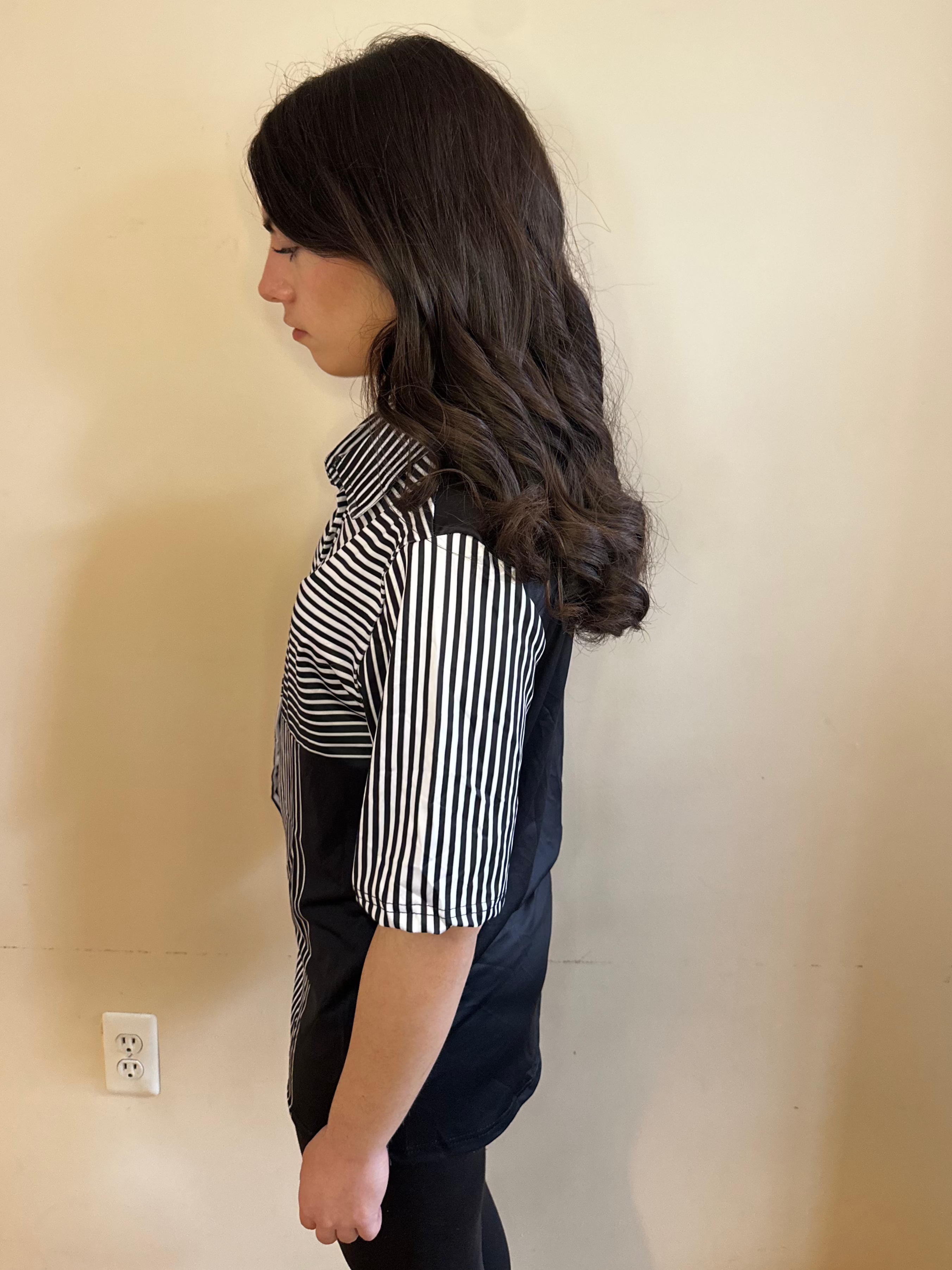 Line 3D,Casual shirt,Short sleeve for Women