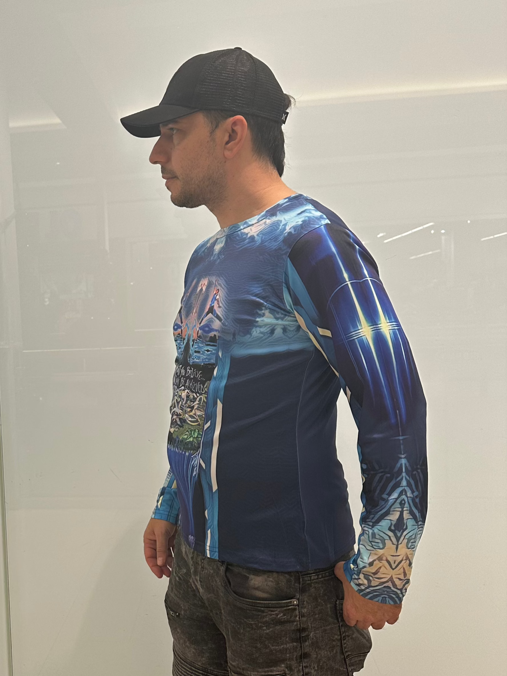 Jump,O-neck,Long sleeve for men
