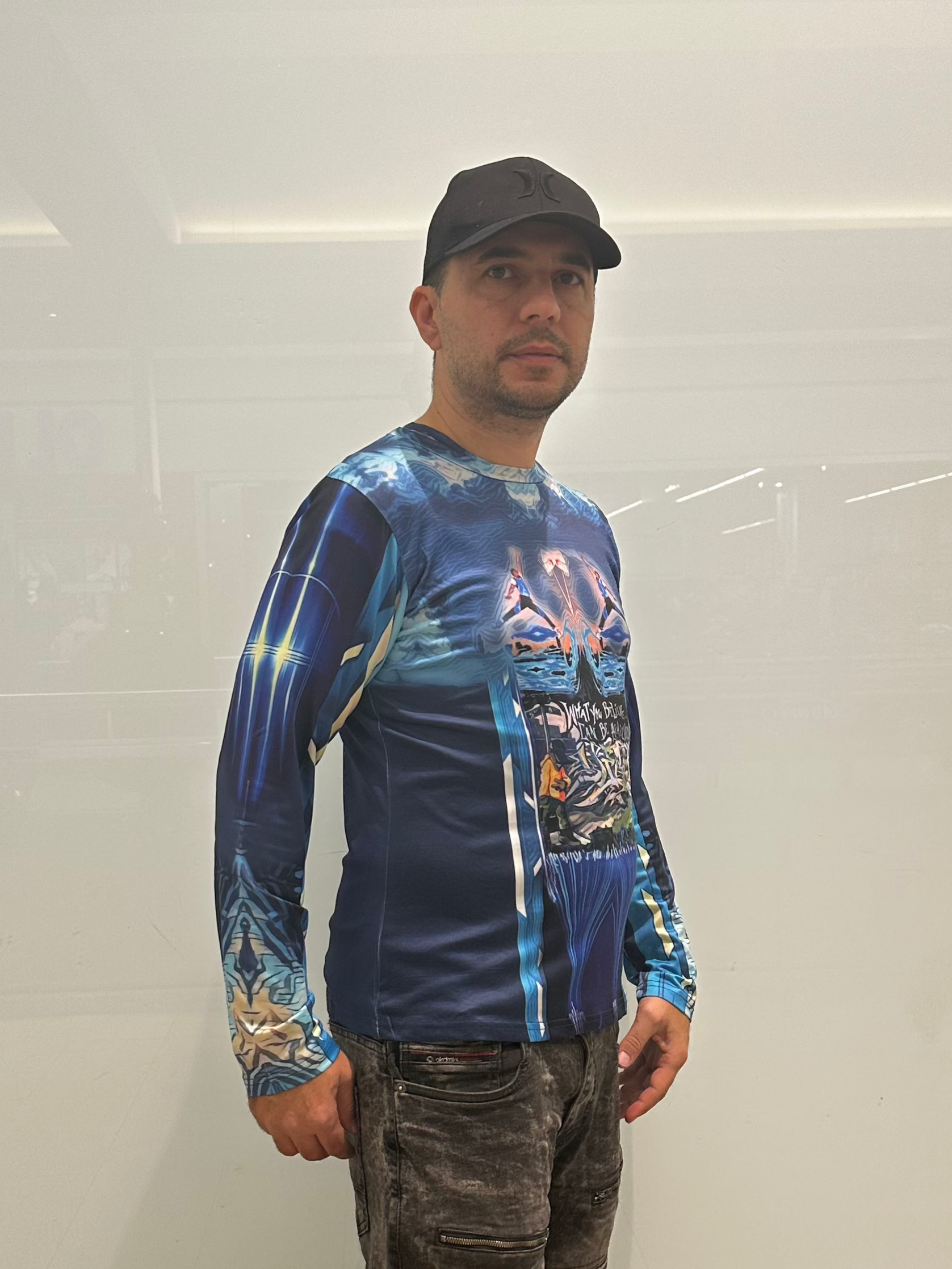 Jump,O-neck,Long sleeve for men