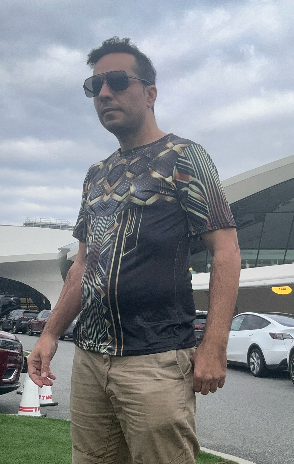 Gold Line,O-neck,Short sleeve for Men