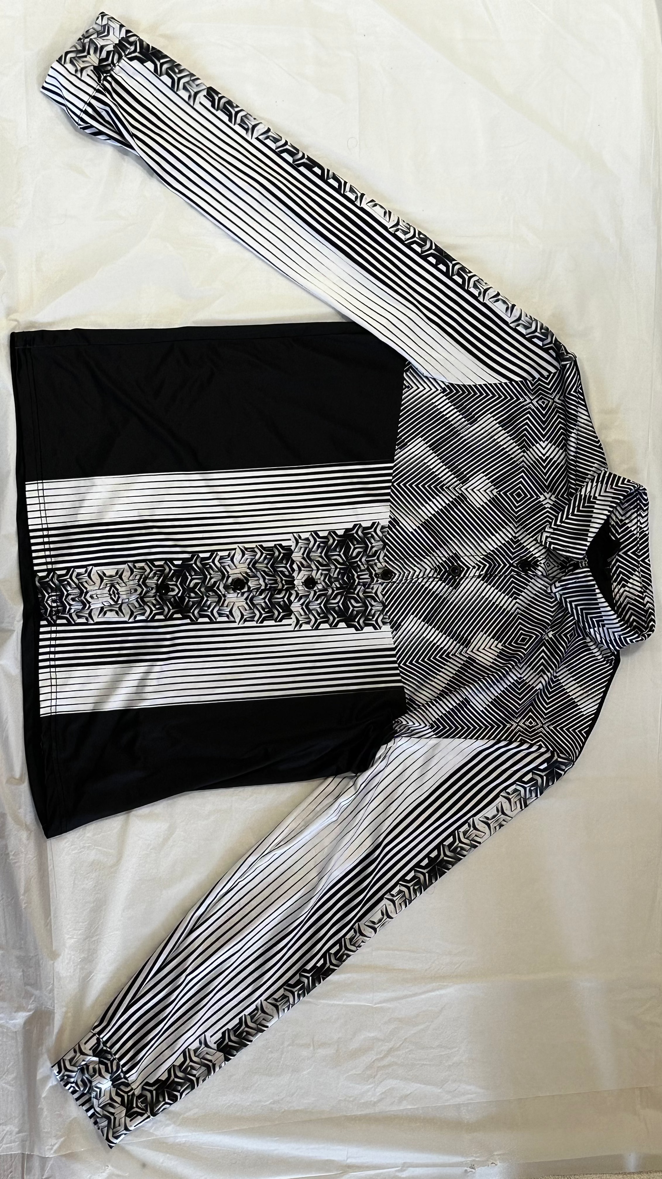 Silver cube,Casual shirt,Long sleeve for men