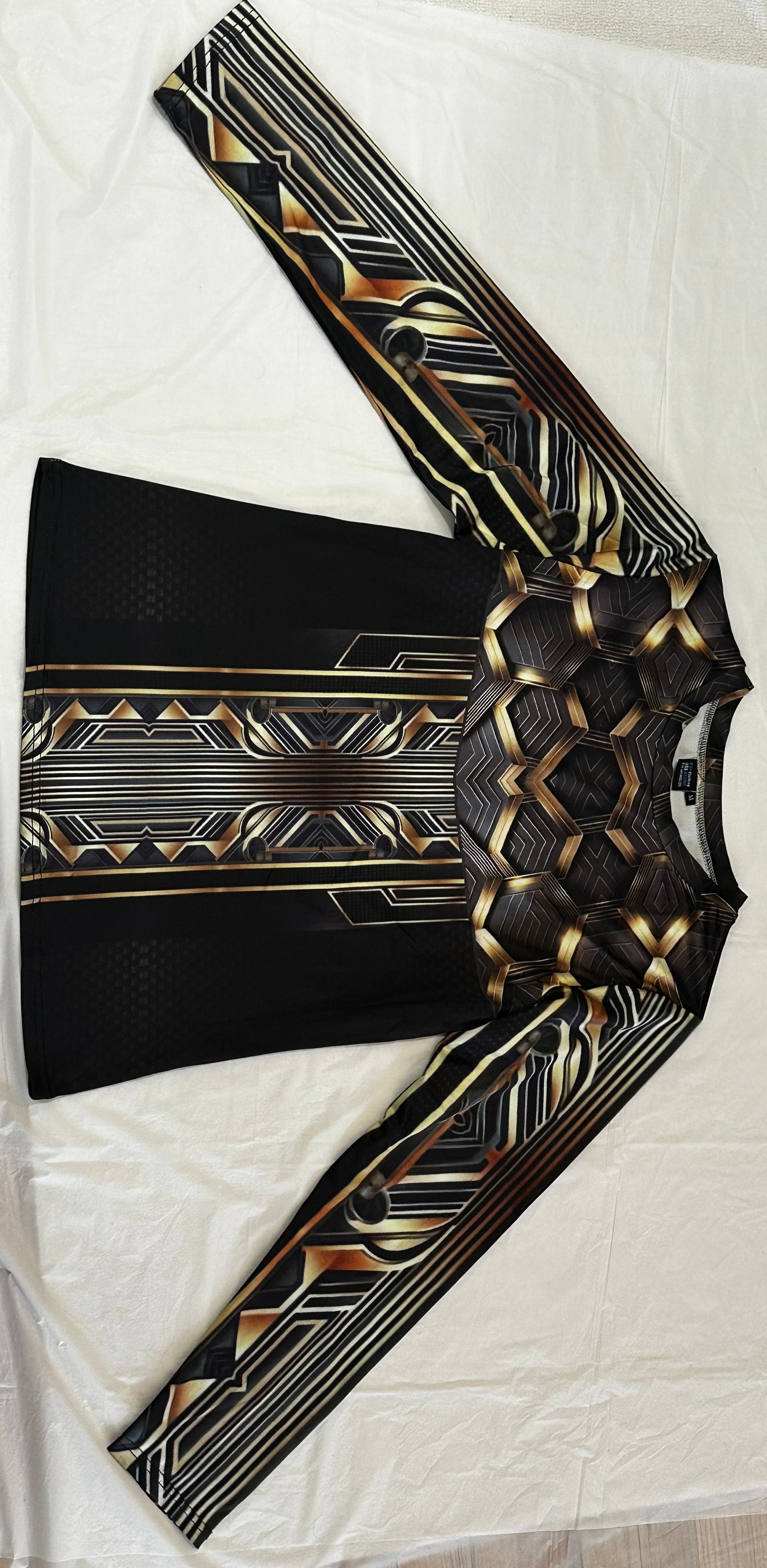 Gold Line,O-neck,Long sleeve for Men