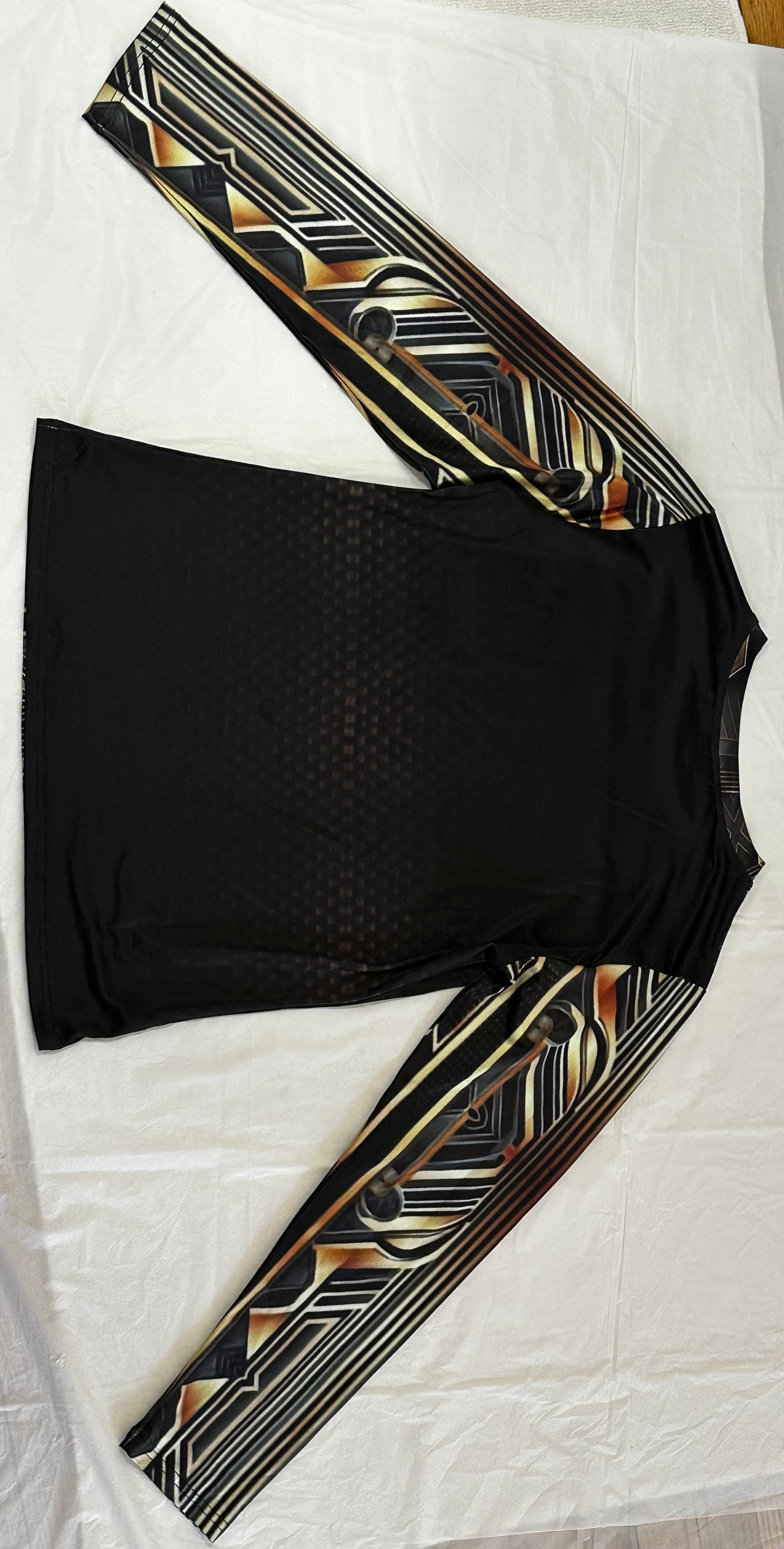 Gold Line,O-neck,Long sleeve for Men
