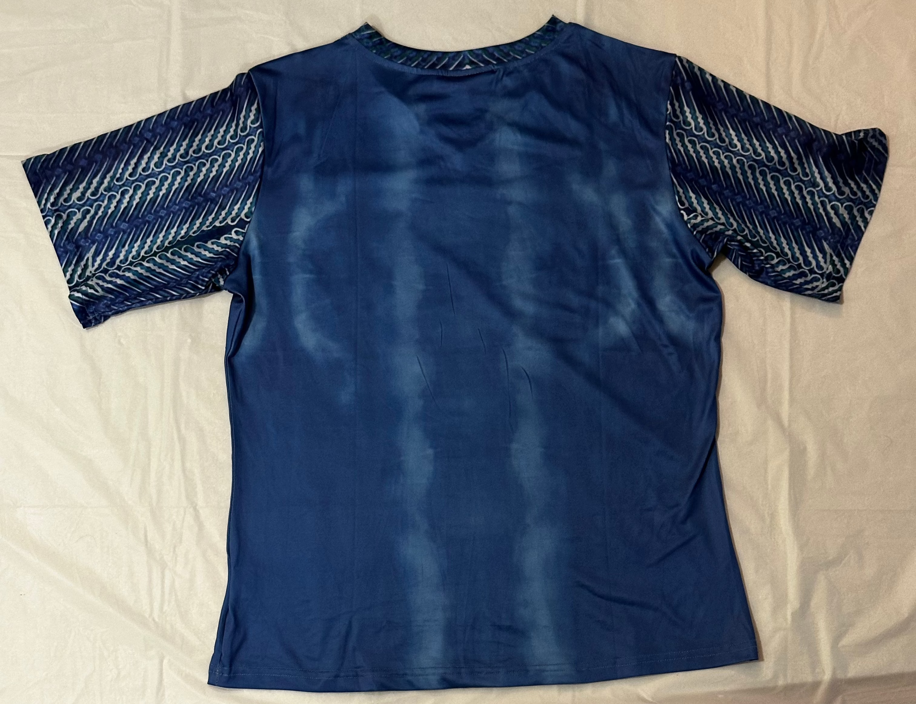 Blue maley,Style:V-neck,Short sleeve for men