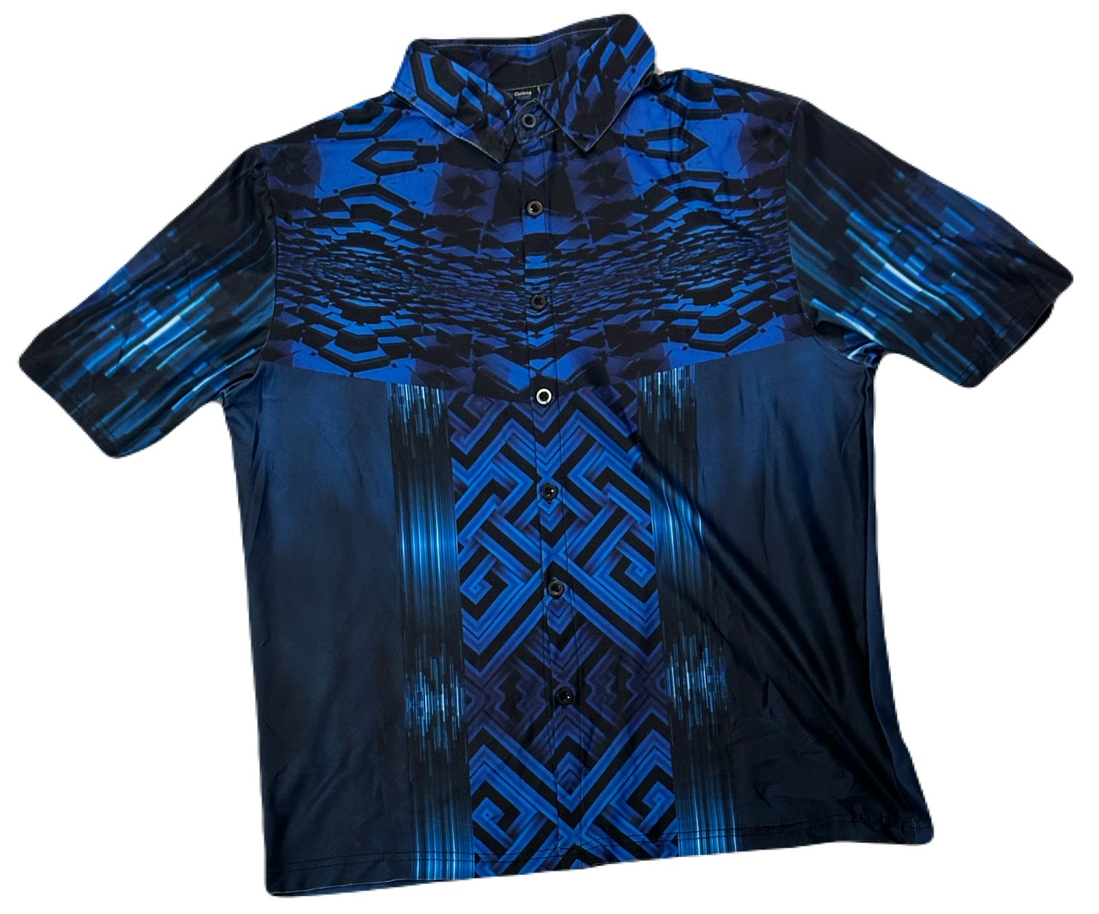 Blue Cube,Casual shirt,Short sleeve for Men