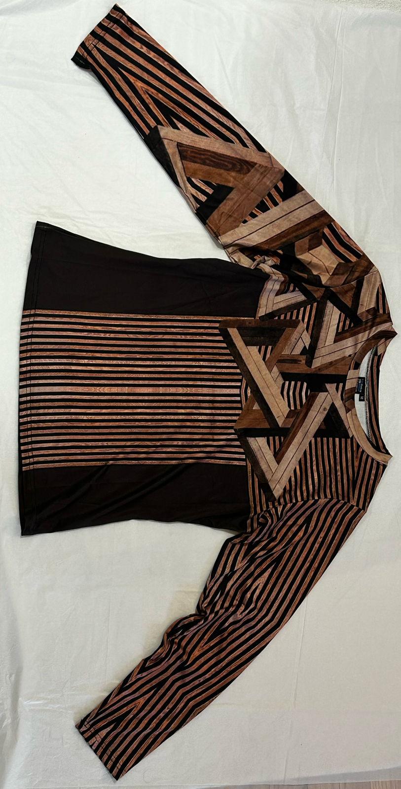 Wood,O-neck,Long sleeve for men