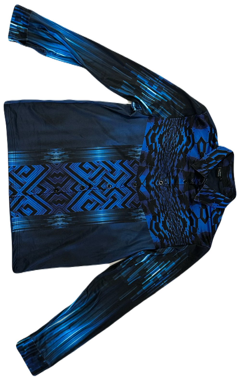 Blue Cube,Casual shirt,Long sleeve for men