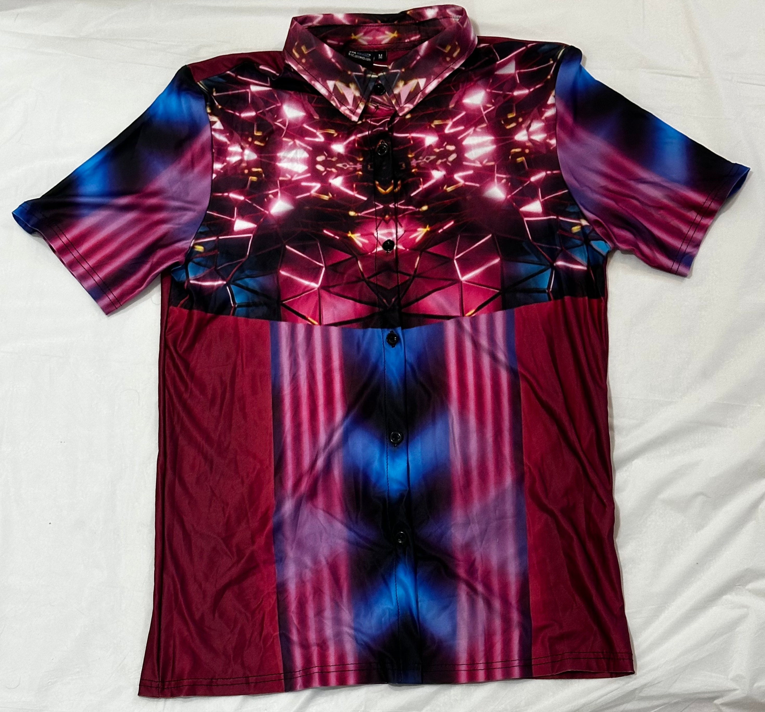 Pink Cube,Casual shirt,Short sleeve for Women