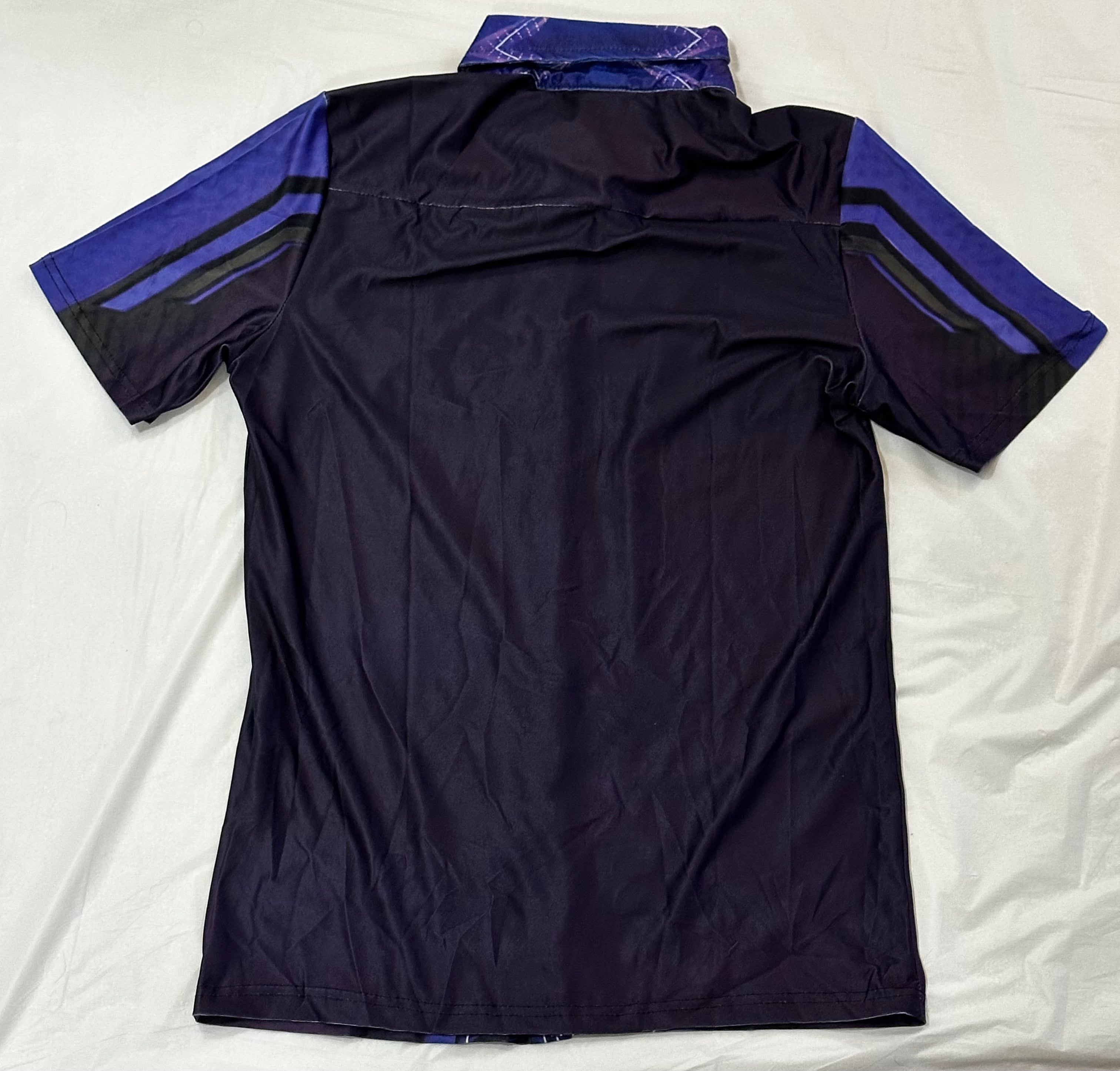 Purple leaf,Casual shirt,Short sleeve for Women