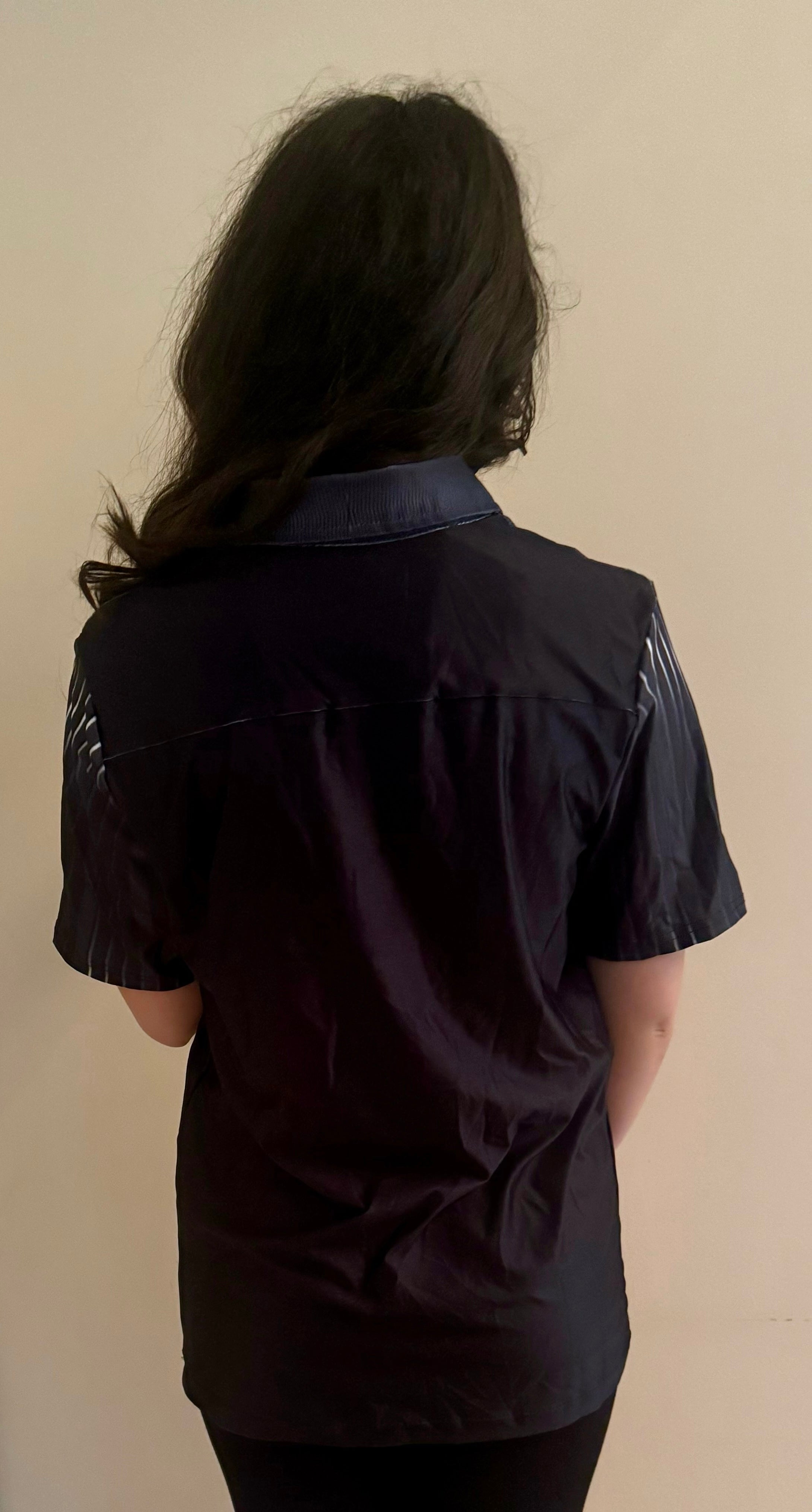 Silver 3D,Casual shirt,Short sleeve for Women