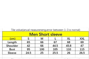 Gold Line,O-neck,Short sleeve for Men