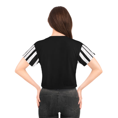 Crop Tee White Luxury - Trendy Minimalistic Style Shirt